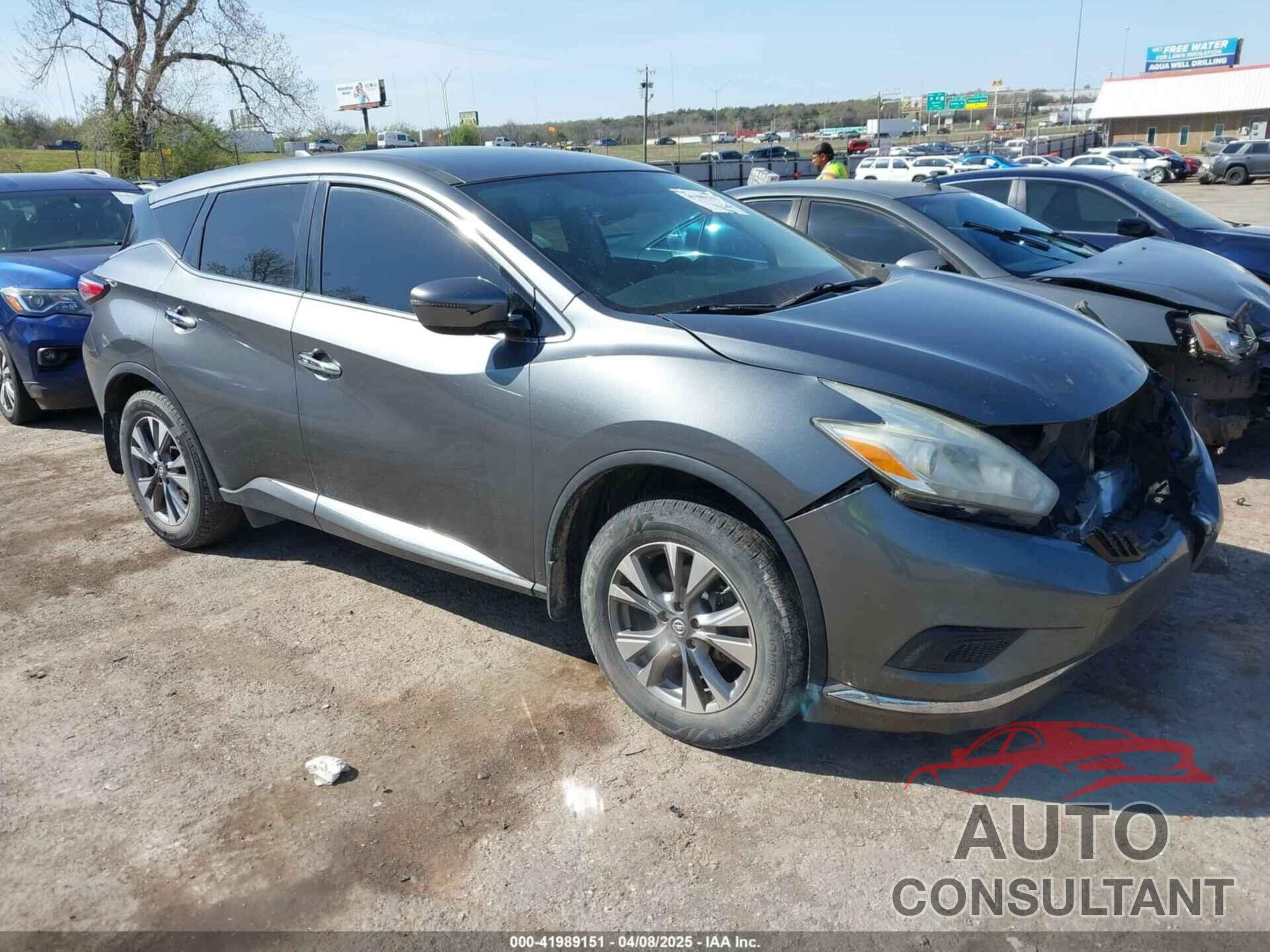 NISSAN MURANO 2016 - 5N1AZ2MG9GN166183