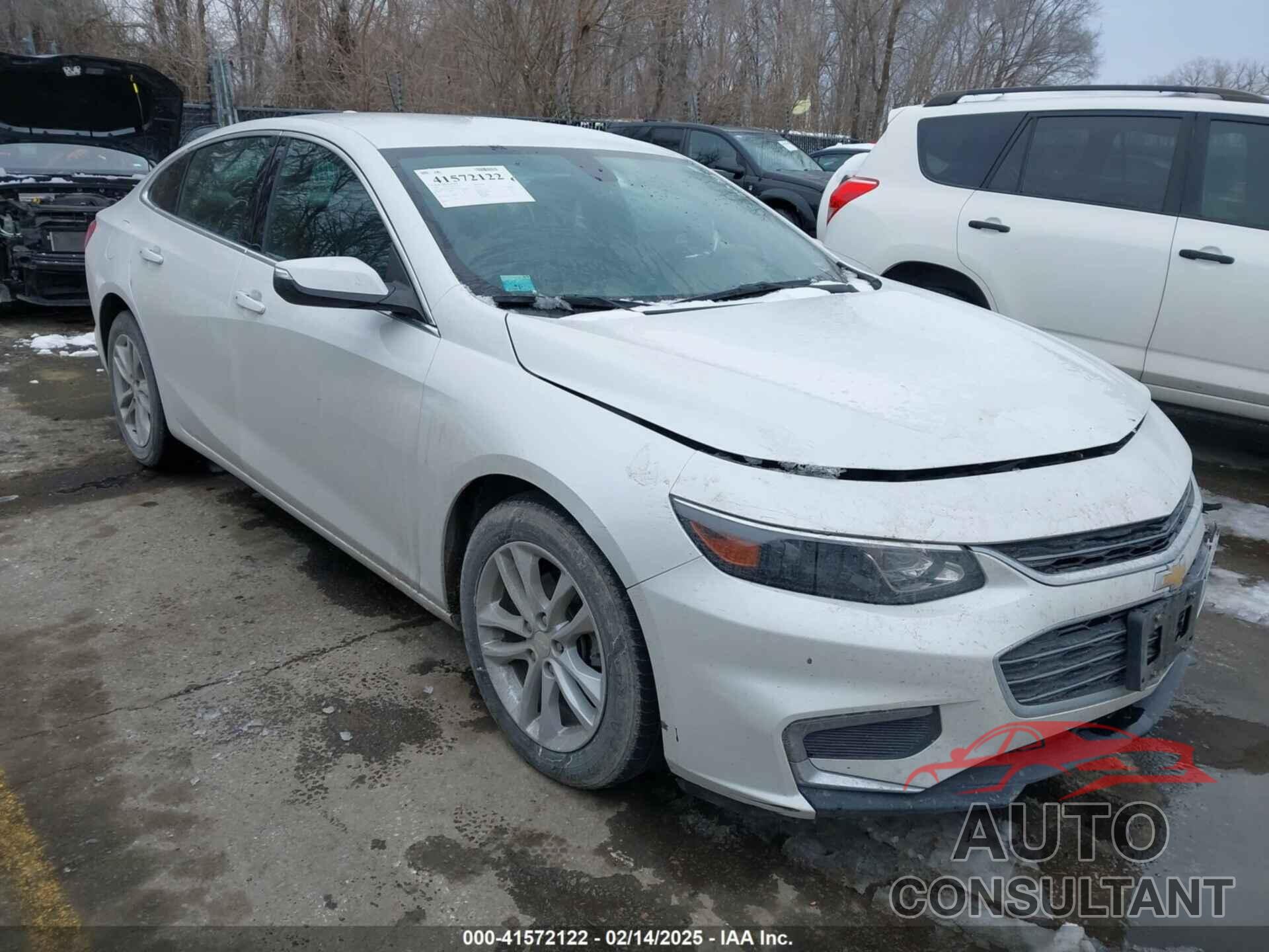 CHEVROLET MALIBU 2017 - 1G1ZE5ST2HF161822