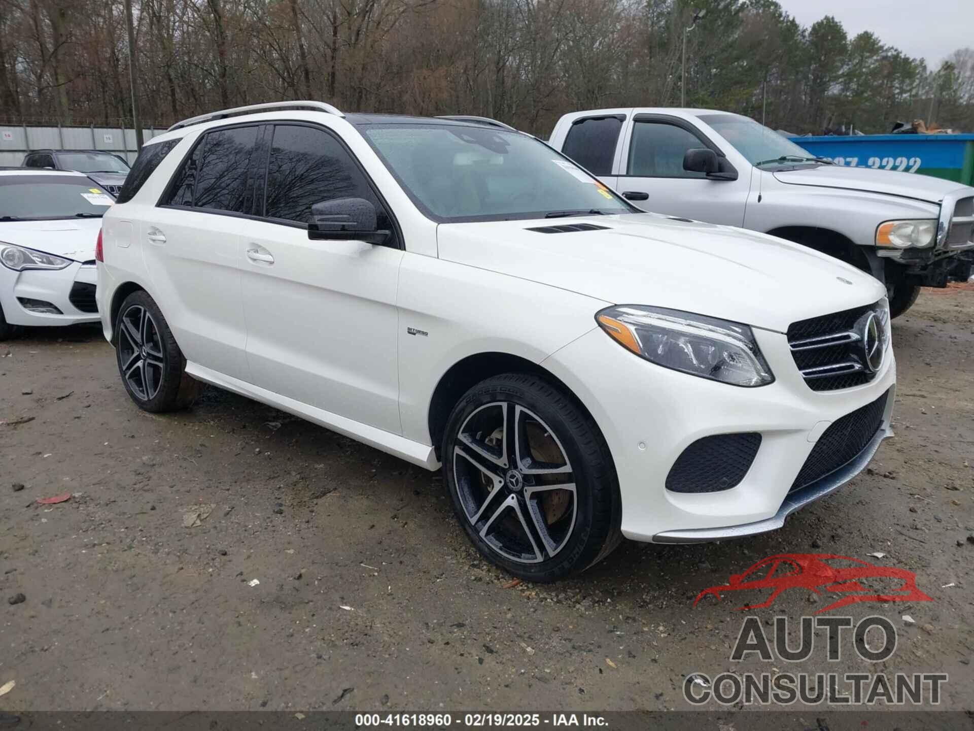 MERCEDES-BENZ AMG GLE 43 2019 - 4JGDA6EB9KB183476