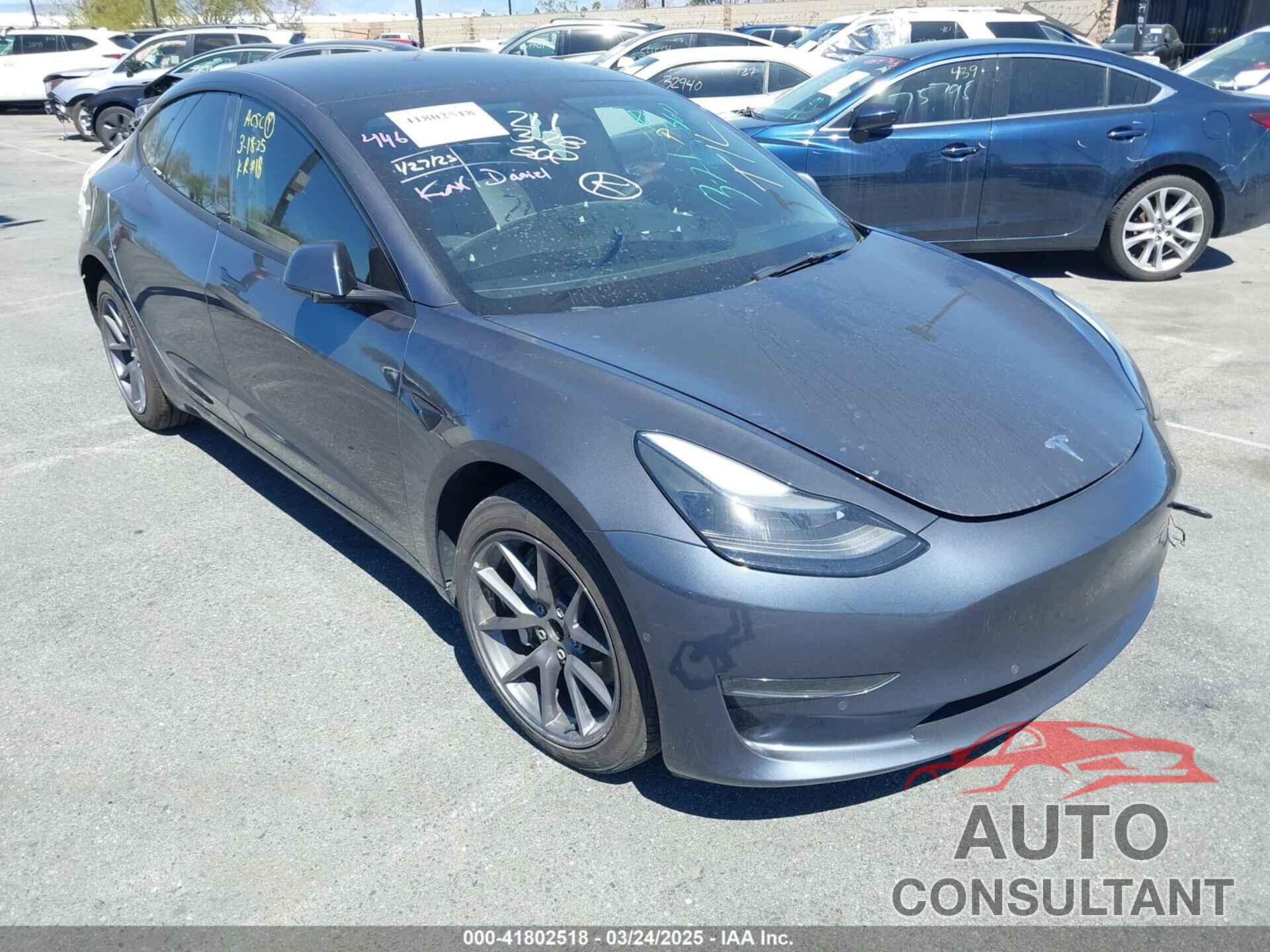 TESLA MODEL 3 2022 - 5YJ3E1EA9NF343579