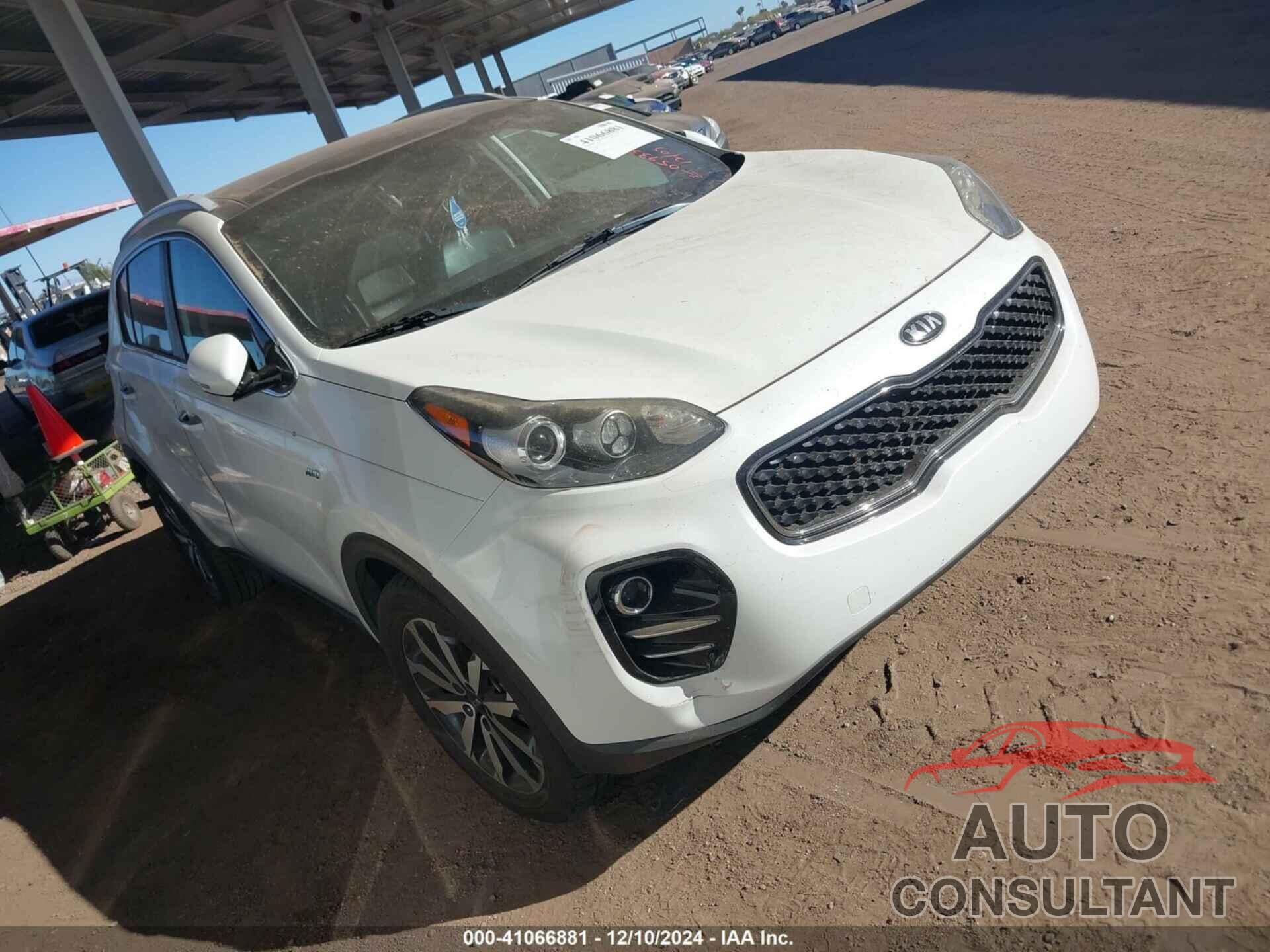 KIA SPORTAGE 2017 - KNDPNCAC3H7059332