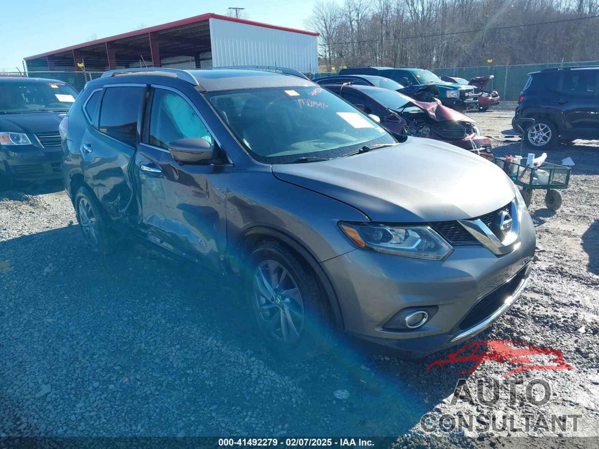 NISSAN ROGUE 2016 - 5N1AT2MV1GC875783