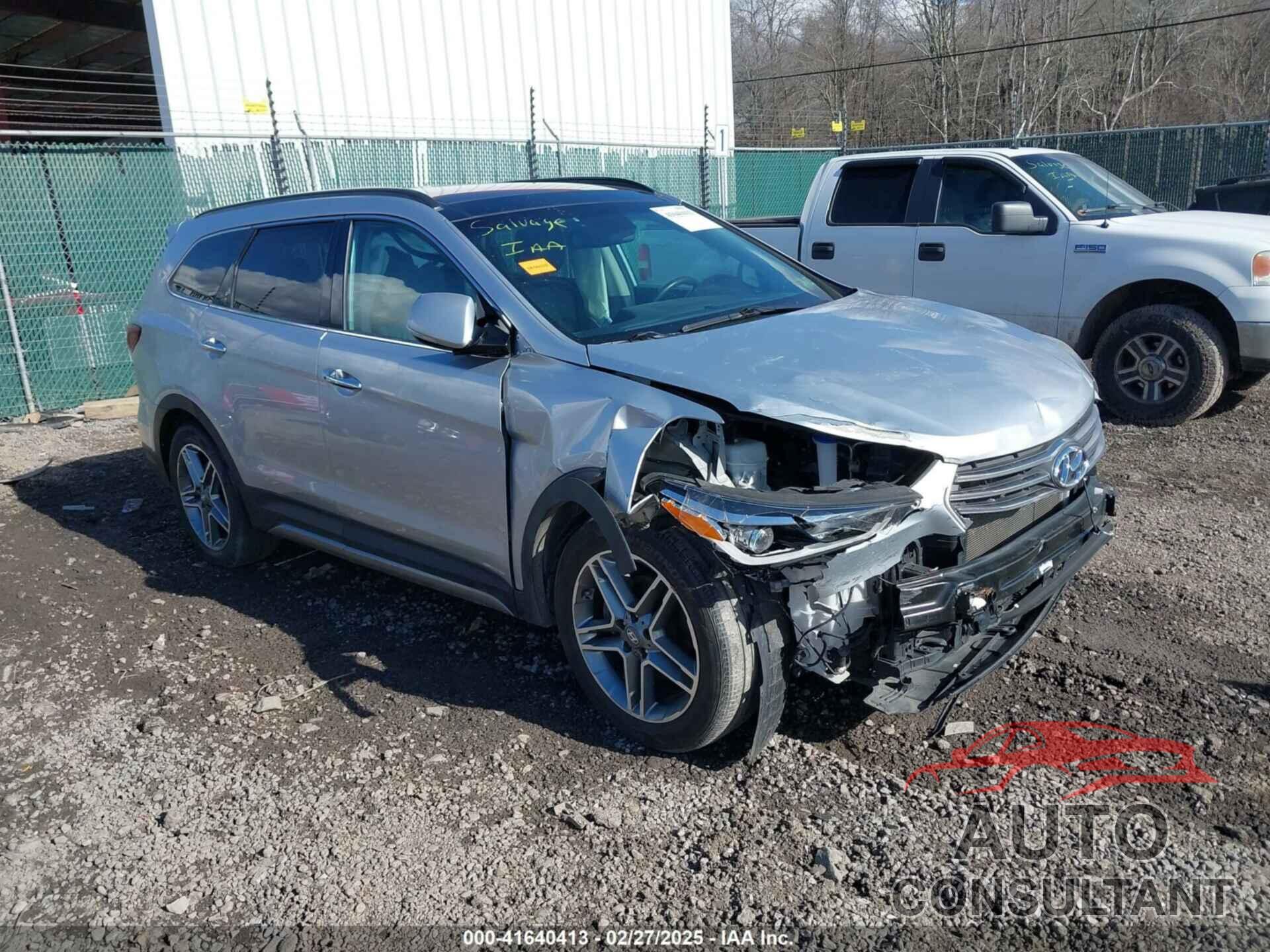 HYUNDAI SANTA FE 2017 - KM8SRDHF5HU235248