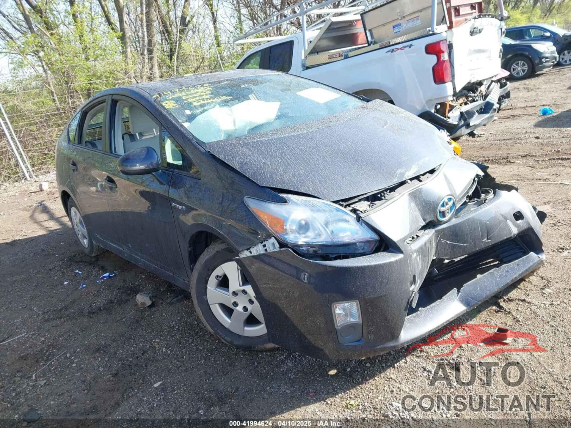 TOYOTA PRIUS 2011 - JTDKN3DU4B1377629