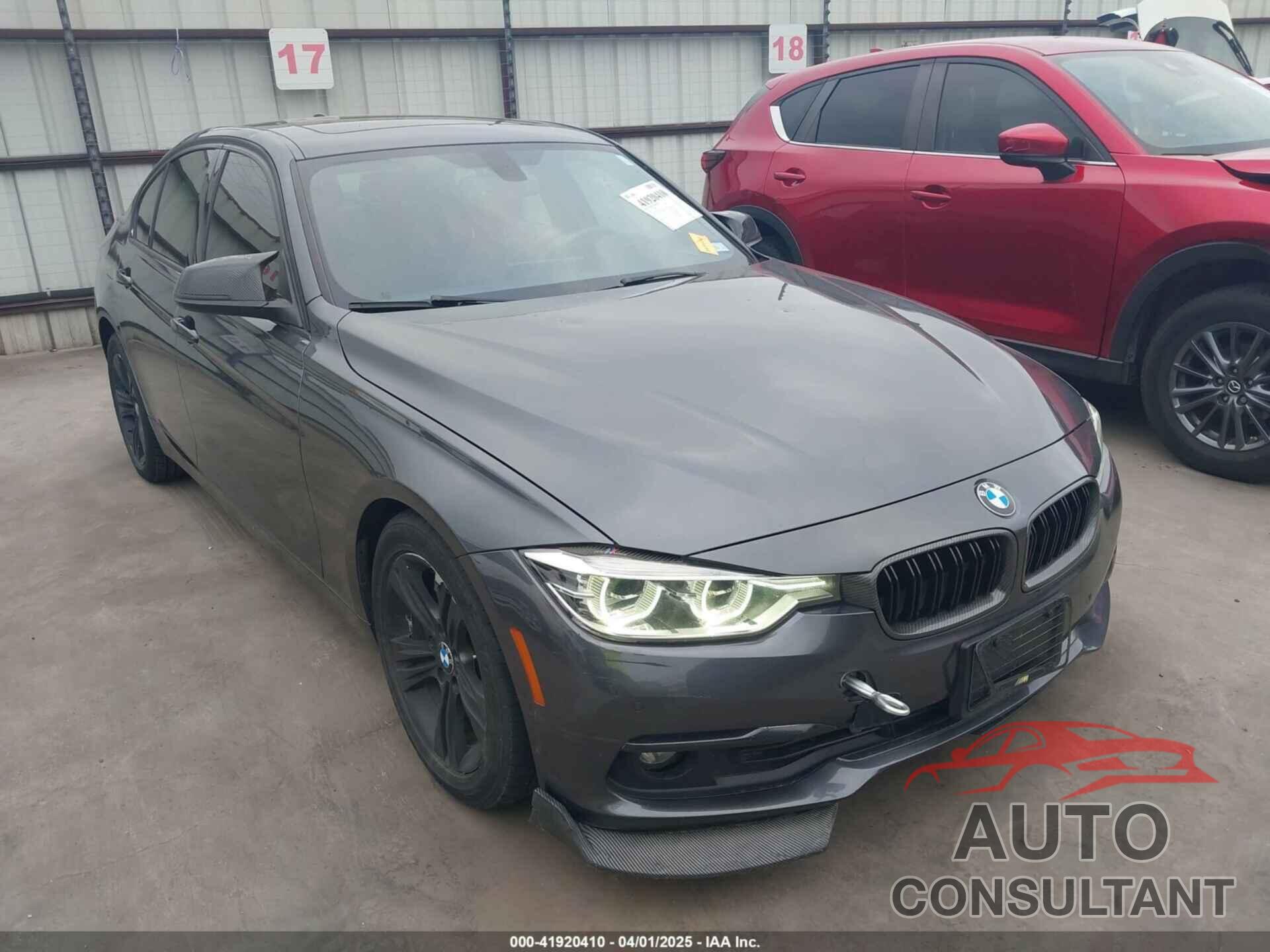 BMW 328I 2016 - WBA8E3C52GK501478
