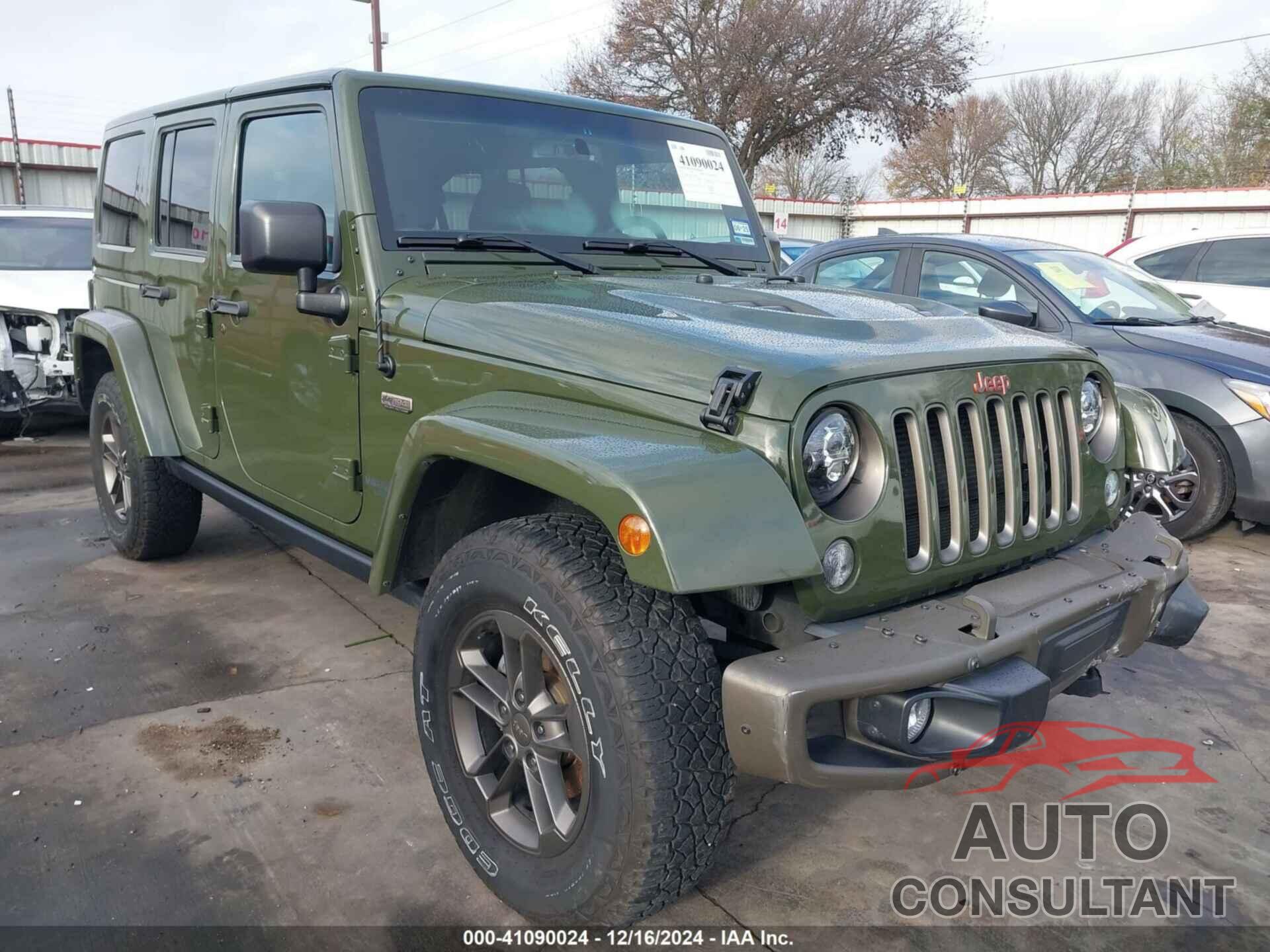 JEEP WRANGLER UNLIMITED 2016 - 1C4BJWEGXGL249638