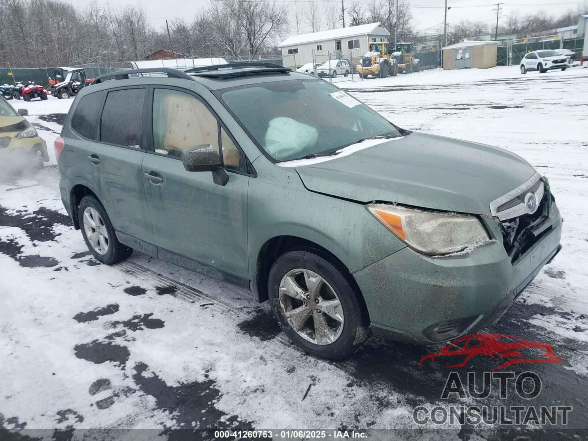 SUBARU FORESTER 2014 - JF2SJAEC1EH437496