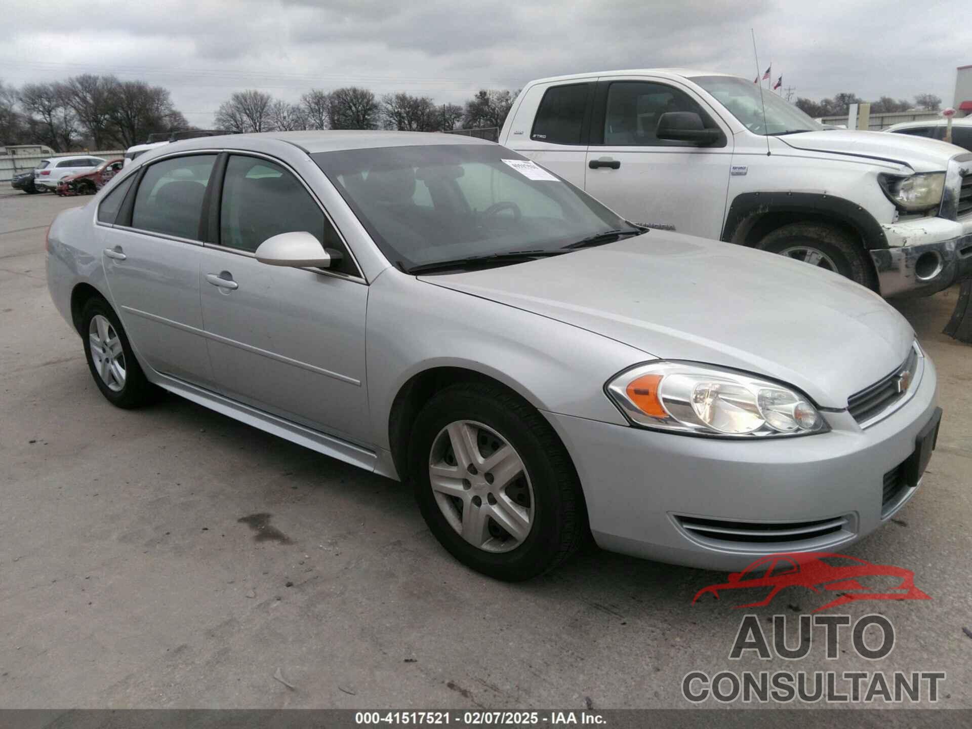 CHEVROLET IMPALA 2011 - 2G1WF5EK2B1192795