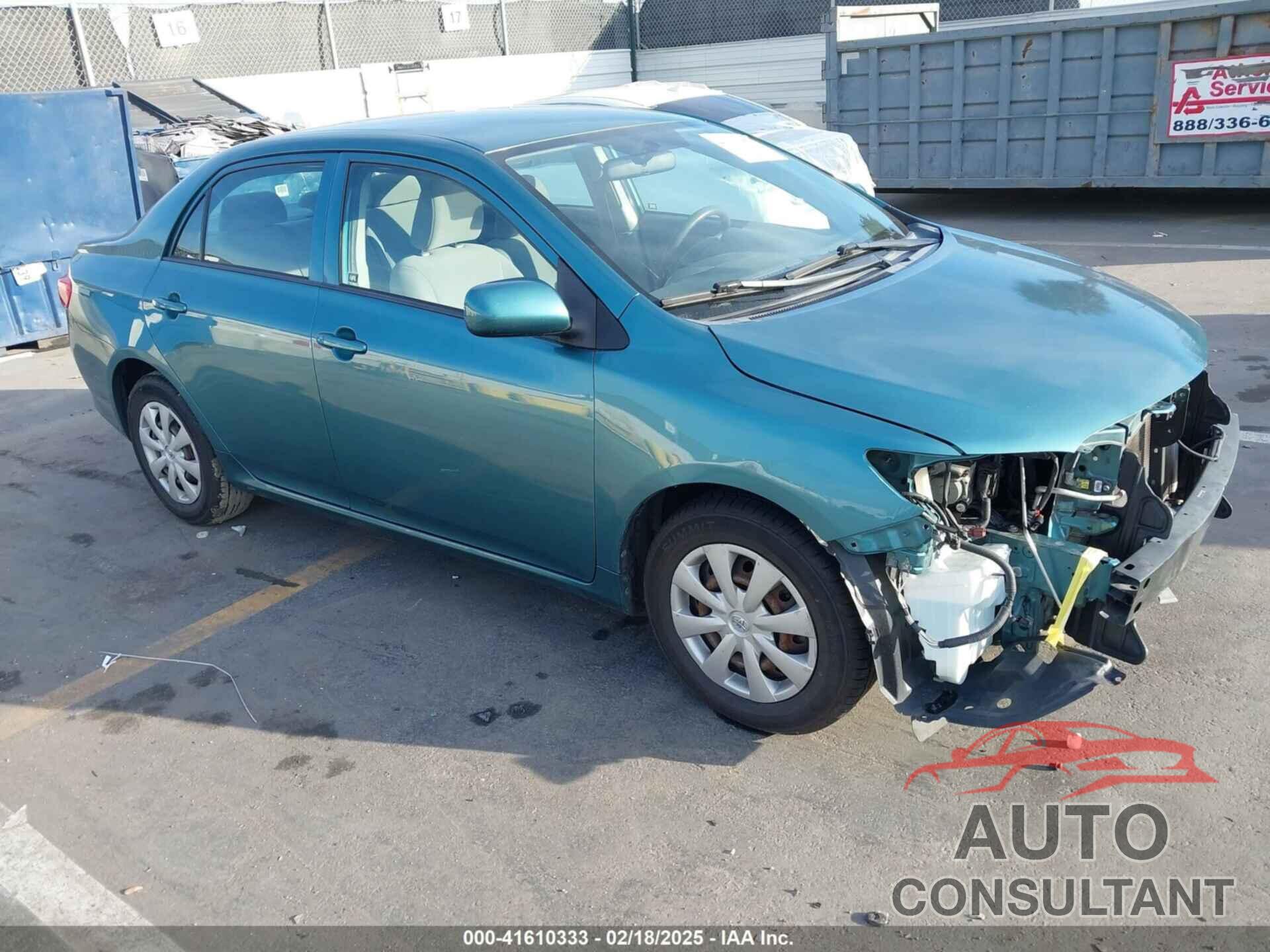 TOYOTA COROLLA 2010 - JTDBU4EE8A9099477