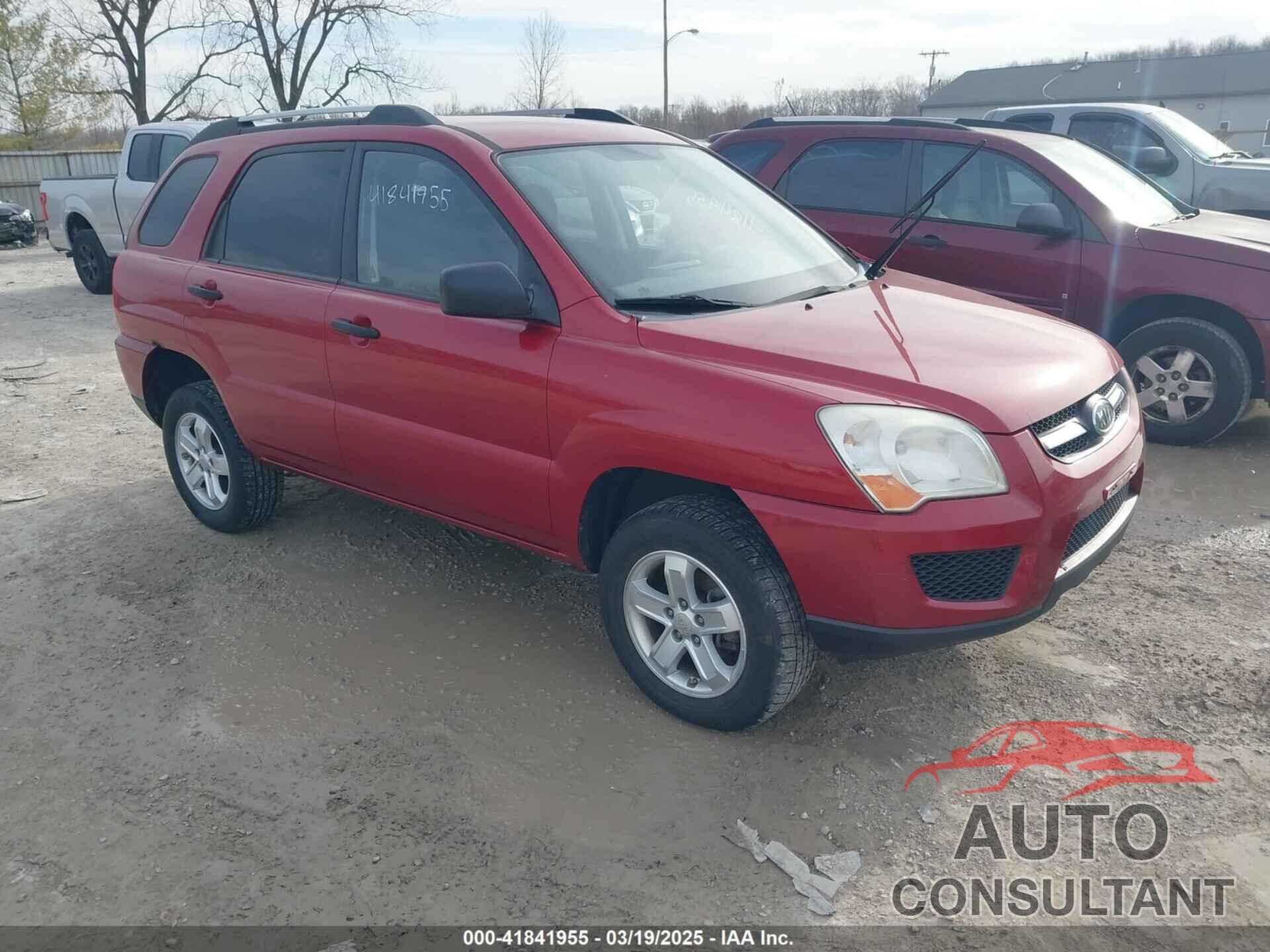 KIA SPORTAGE 2009 - KNDJF723197616488