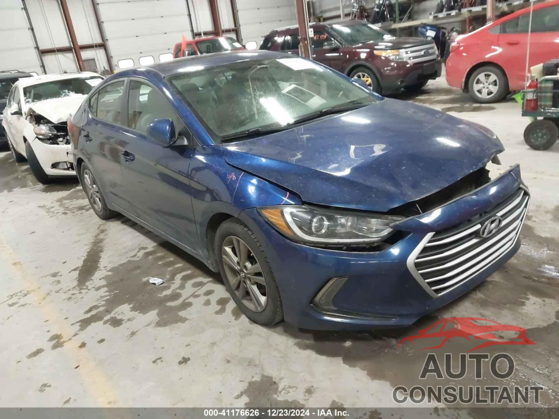 HYUNDAI ELANTRA 2018 - 5NPD84LF6JH352828