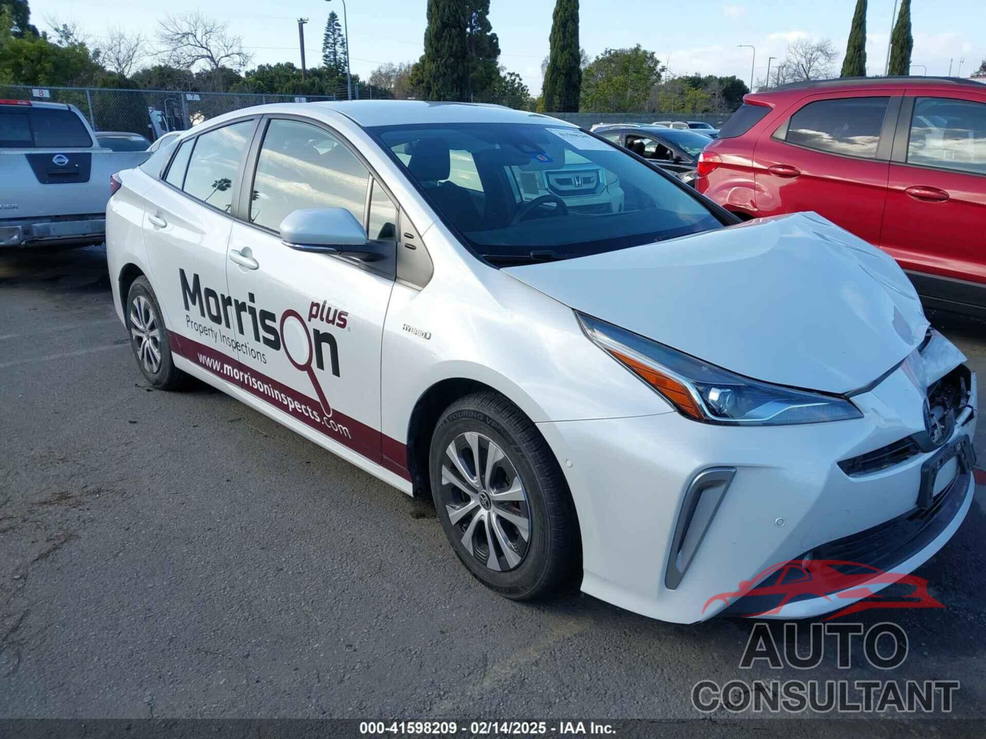 TOYOTA PRIUS 2021 - JTDL9MFU8M3027617