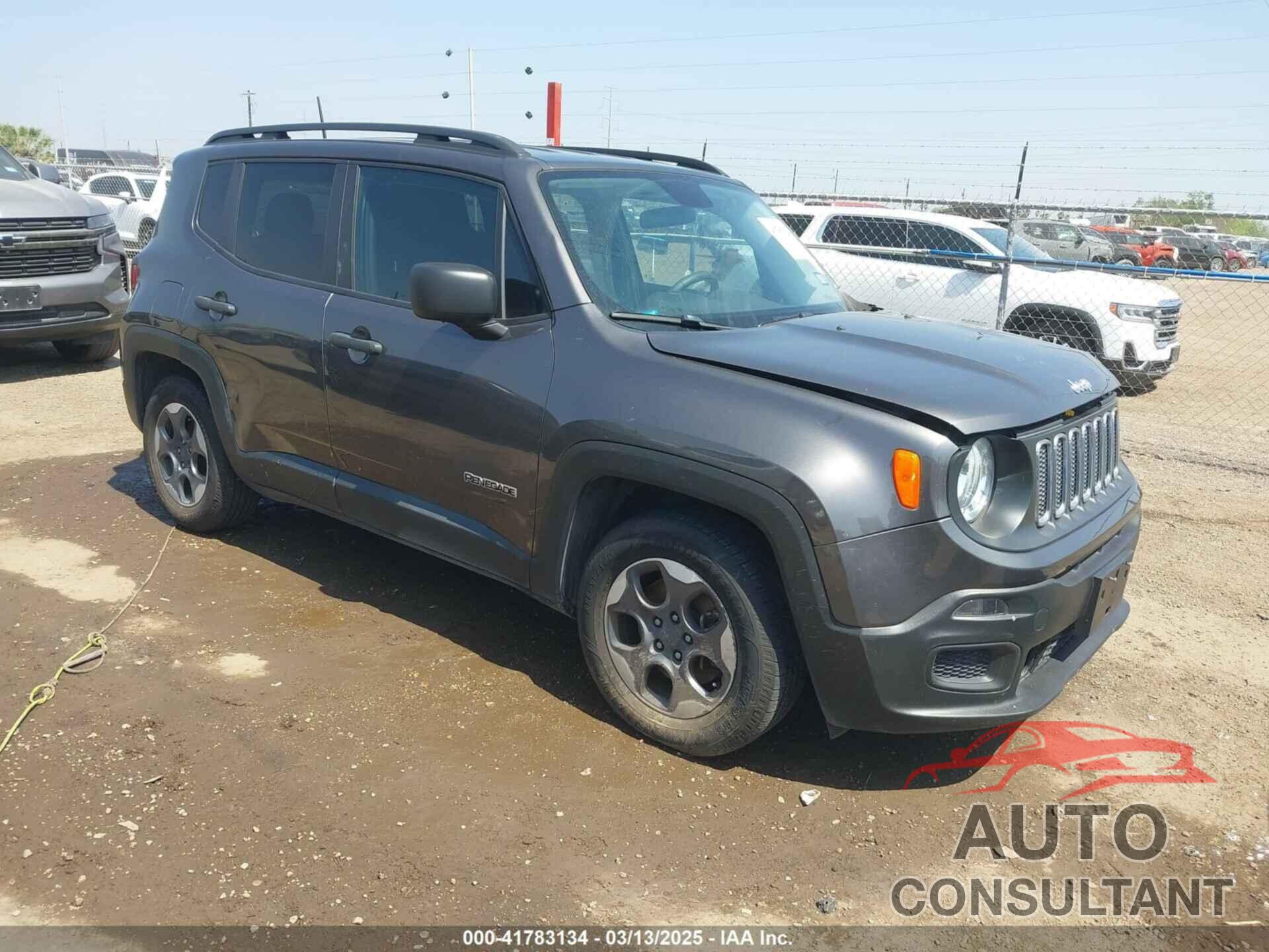 JEEP RENEGADE 2017 - ZACCJAAB2HPF52492