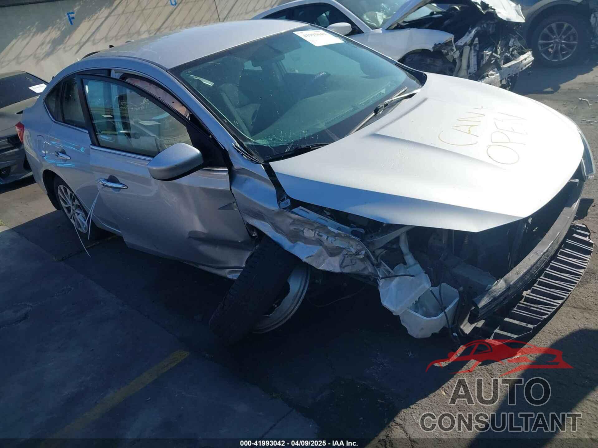 NISSAN SENTRA 2019 - 3N1AB7AP9KY335496