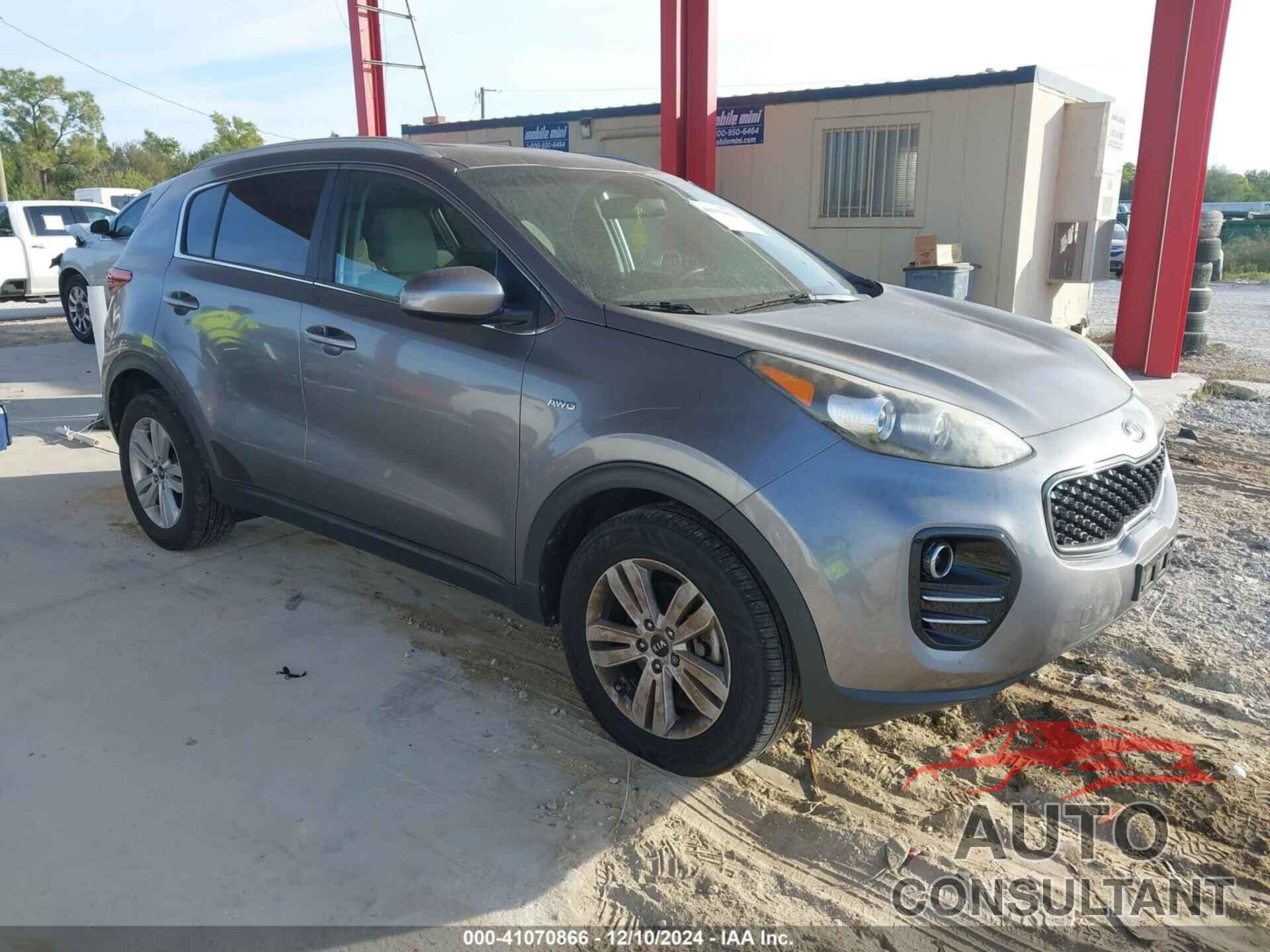 KIA SPORTAGE 2017 - KNDPMCAC9H7183320