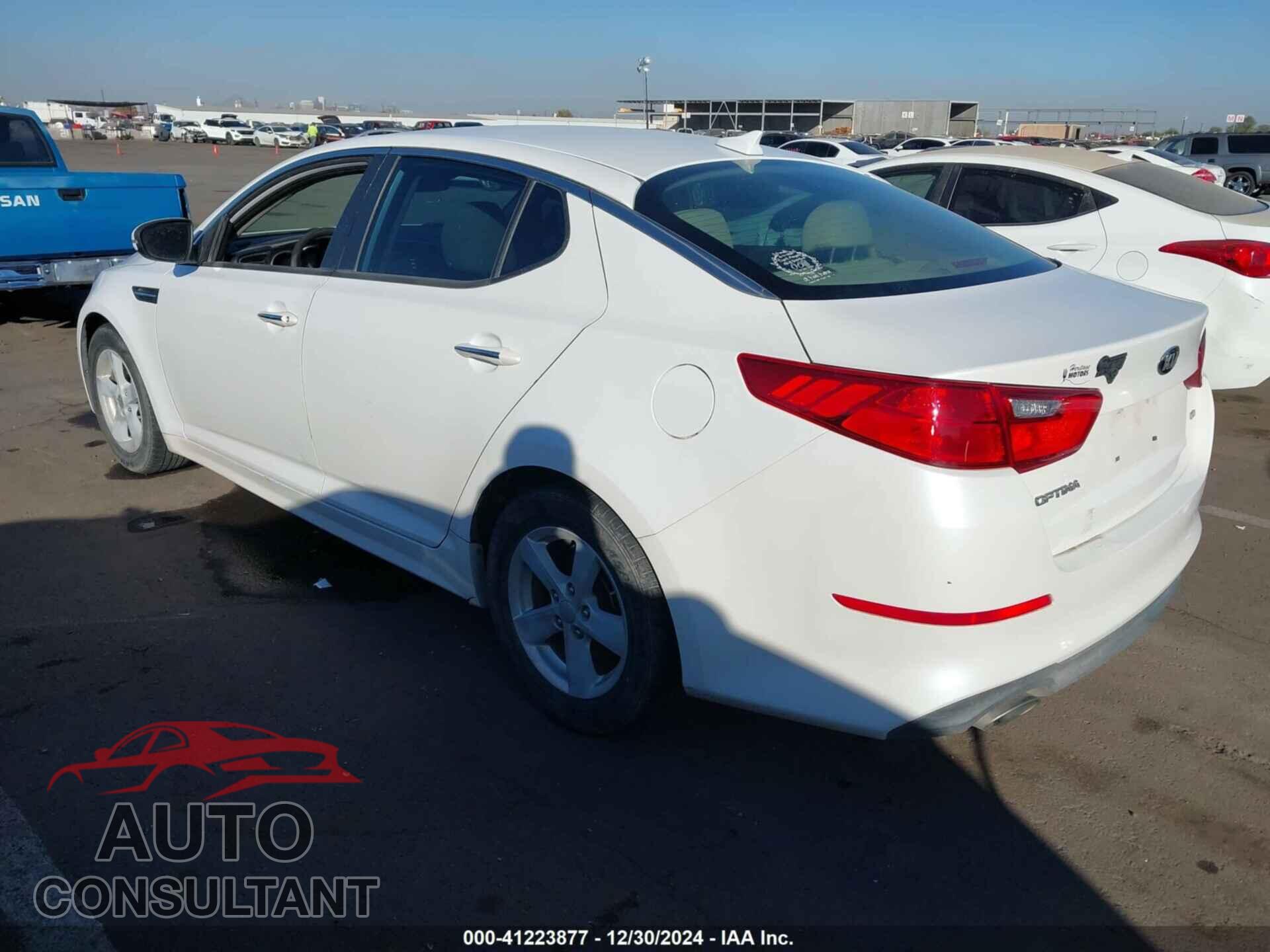 KIA OPTIMA 2014 - KNAGM4A75E5522006