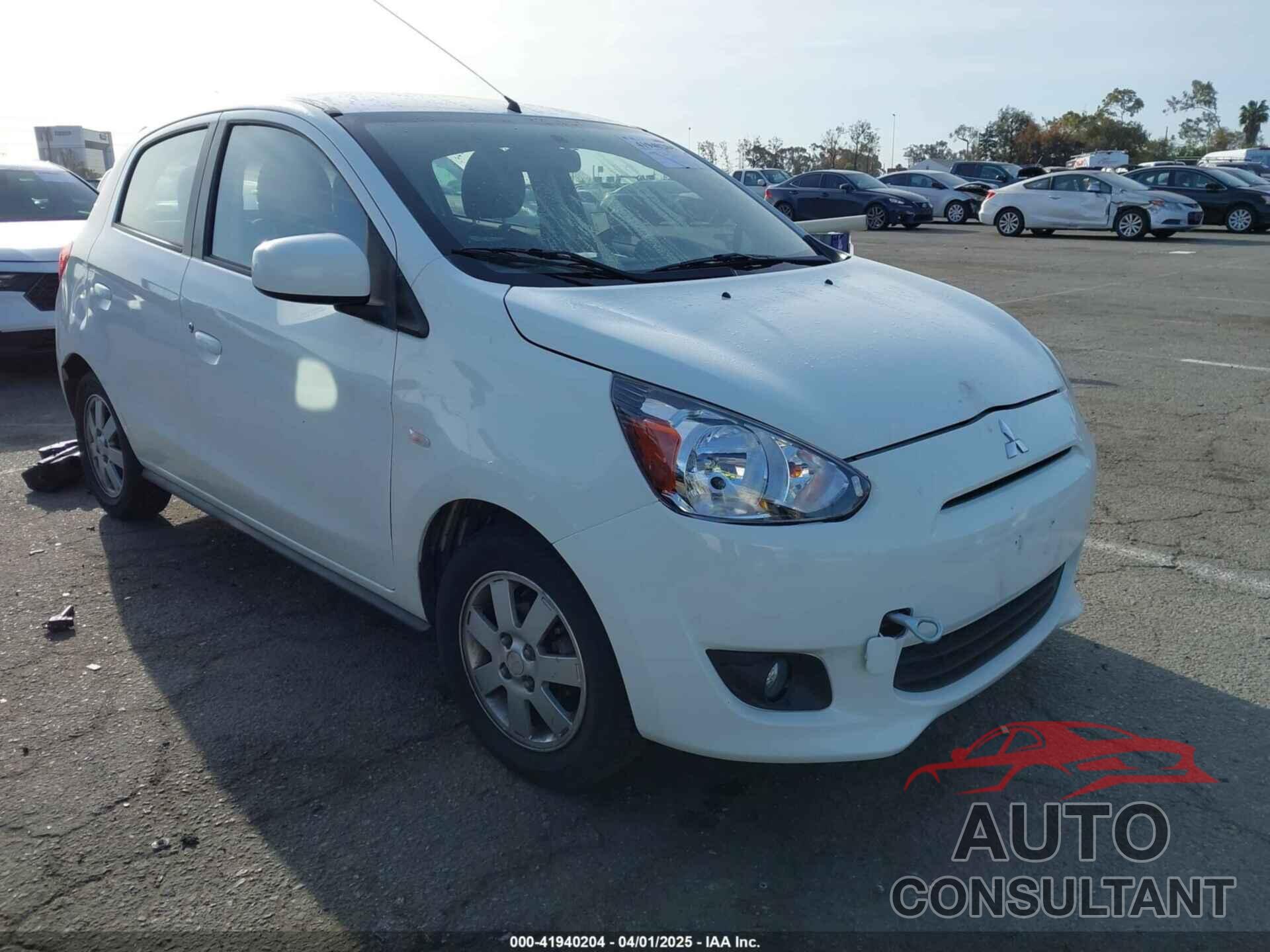 MITSUBISHI MIRAGE 2014 - ML32A4HJ9EH012993
