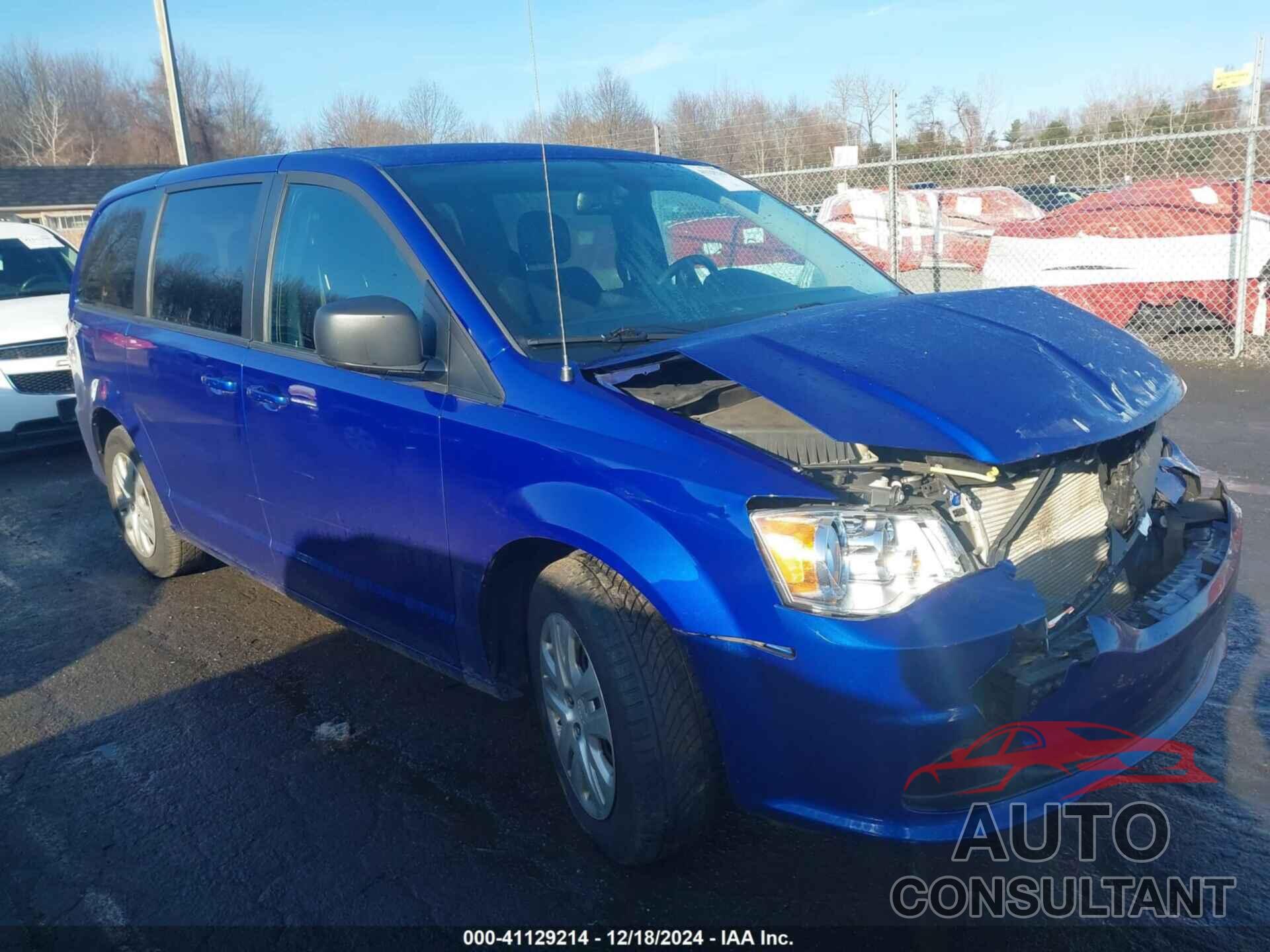 DODGE GRAND CARAVAN 2018 - 2C4RDGBG8JR363409