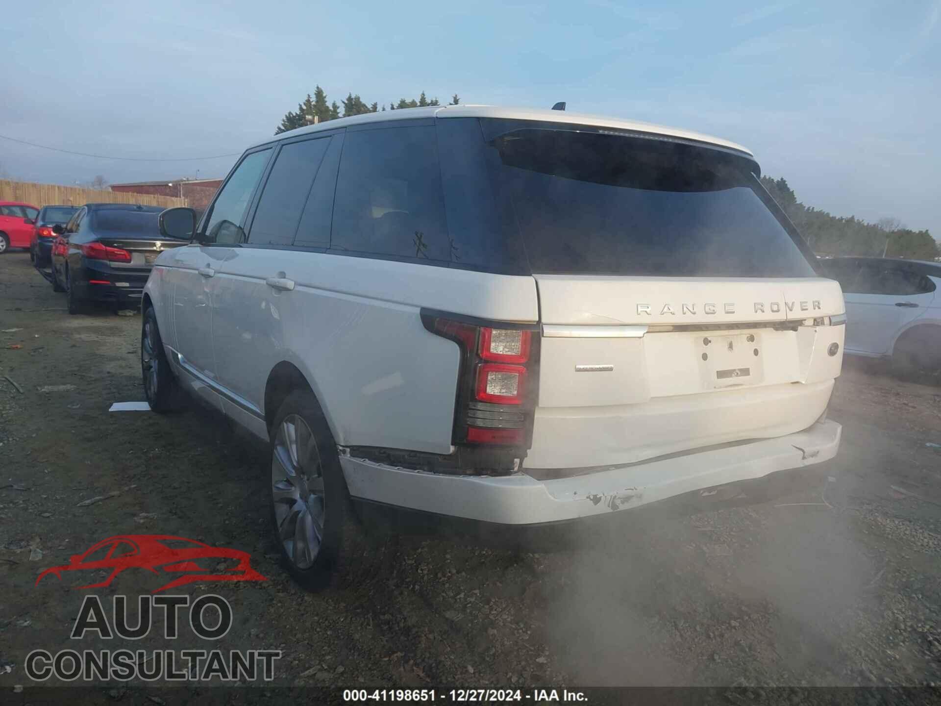 LAND ROVER RANGE ROVER 2016 - SALGS2EF4GA285056