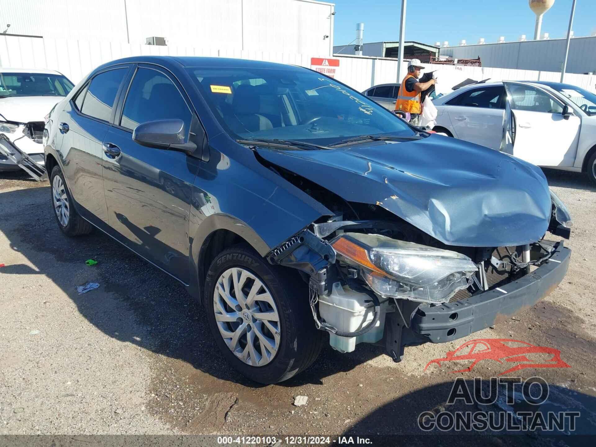TOYOTA COROLLA 2017 - 5YFBURHE8HP731715