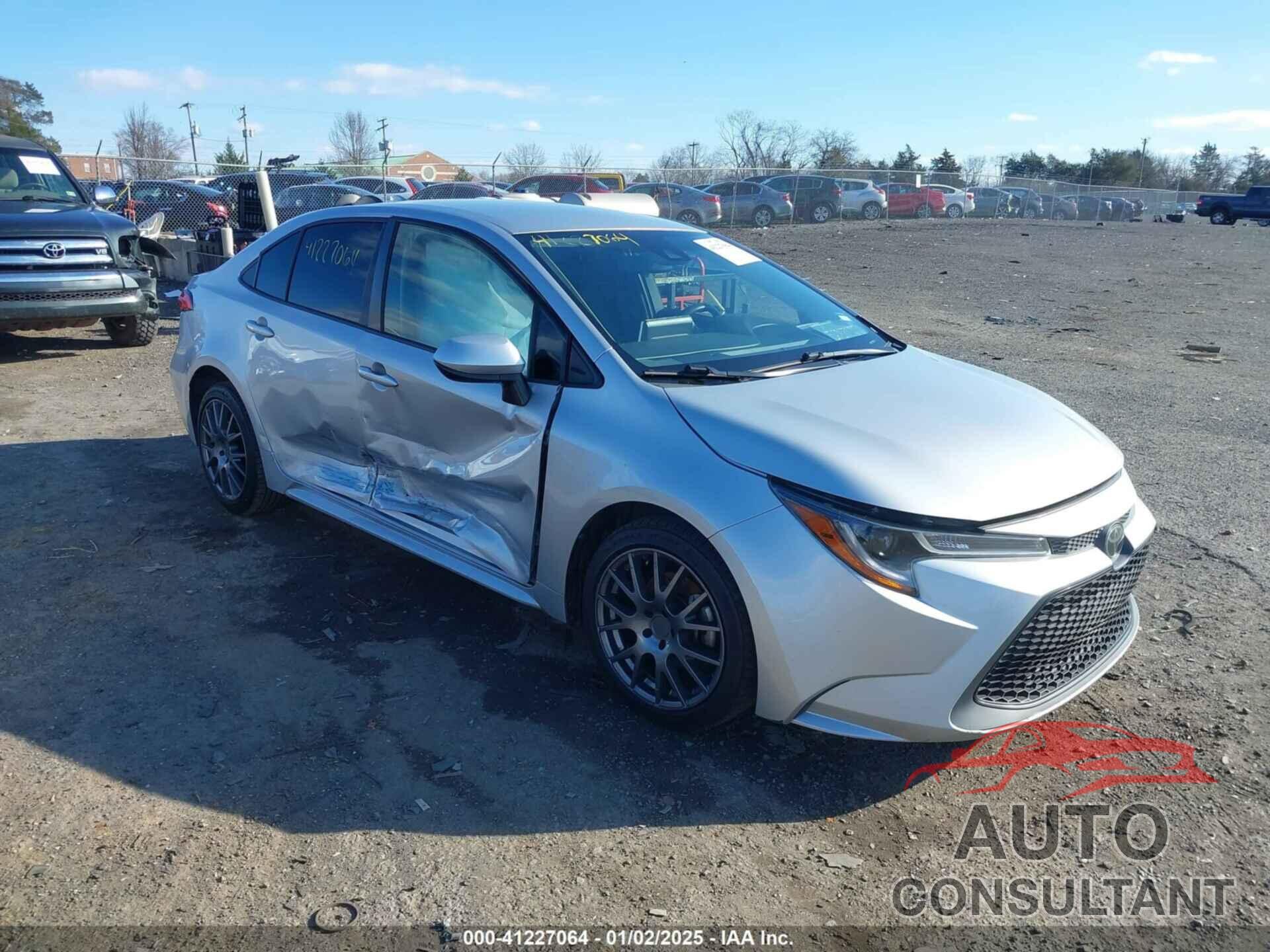 TOYOTA COROLLA 2020 - JTDEPRAE8LJ052264