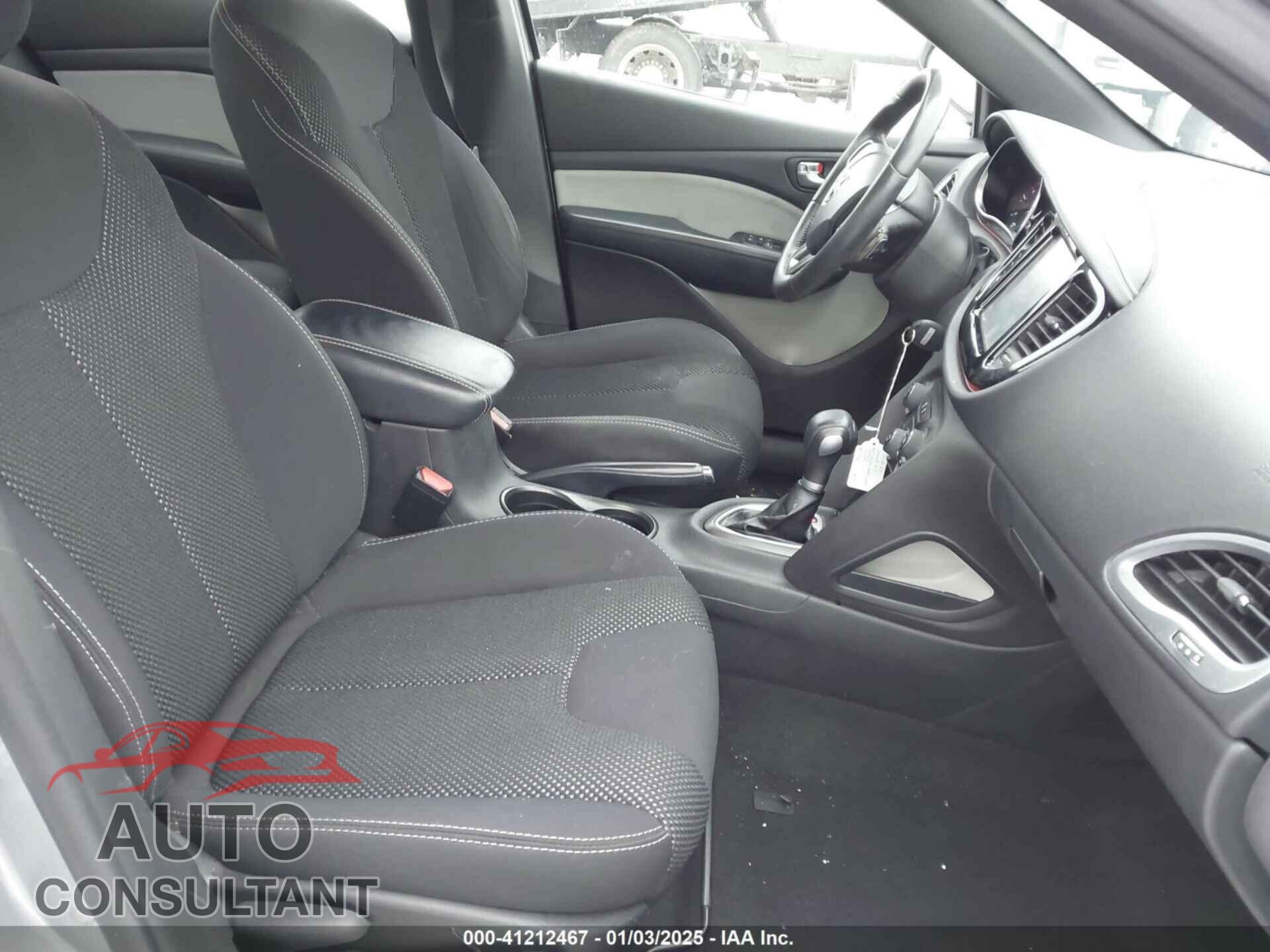 DODGE DART 2015 - 1C3CDFBB4FD160312
