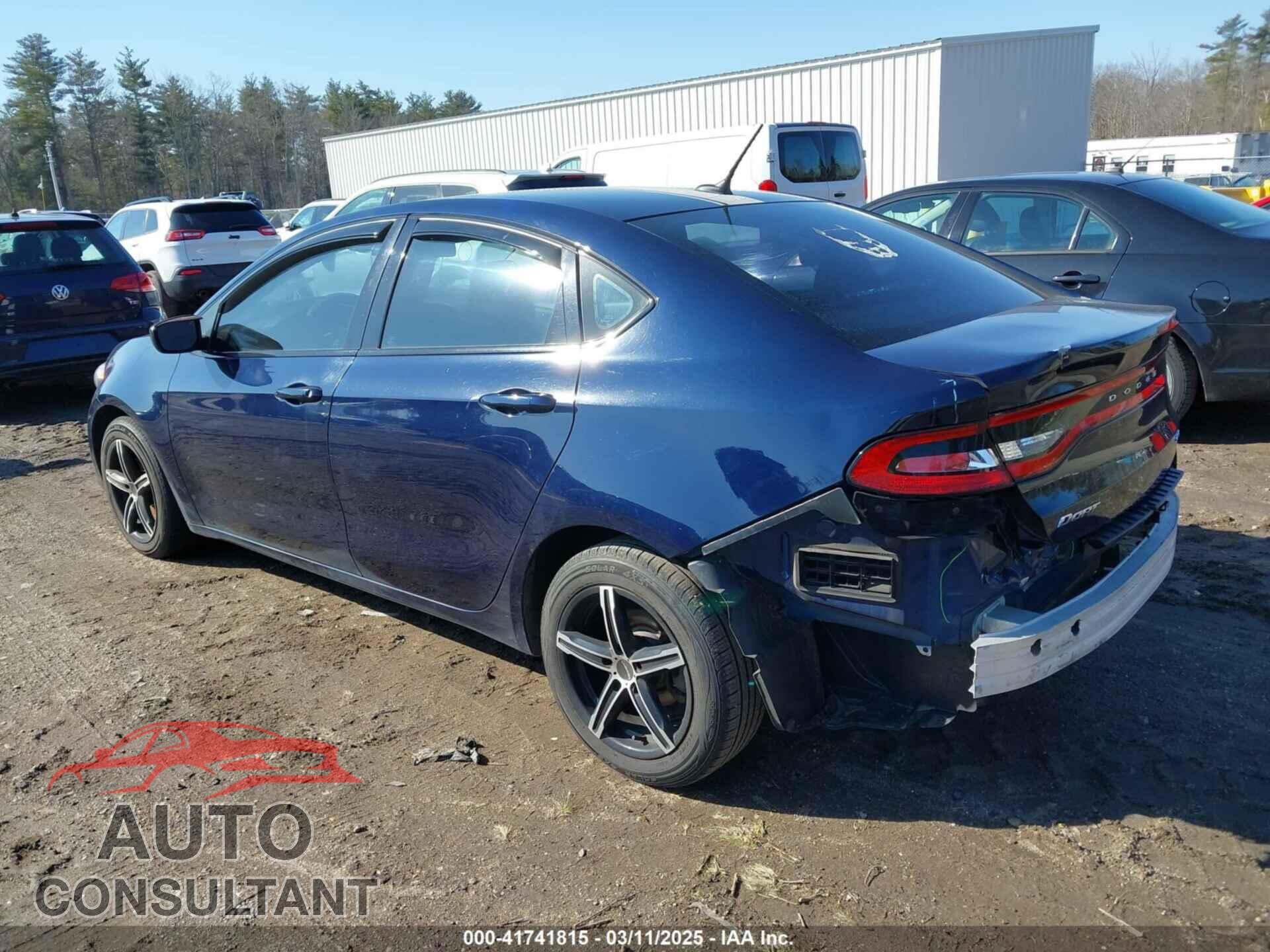 DODGE DART 2015 - 1C3CDFBB2FD193163