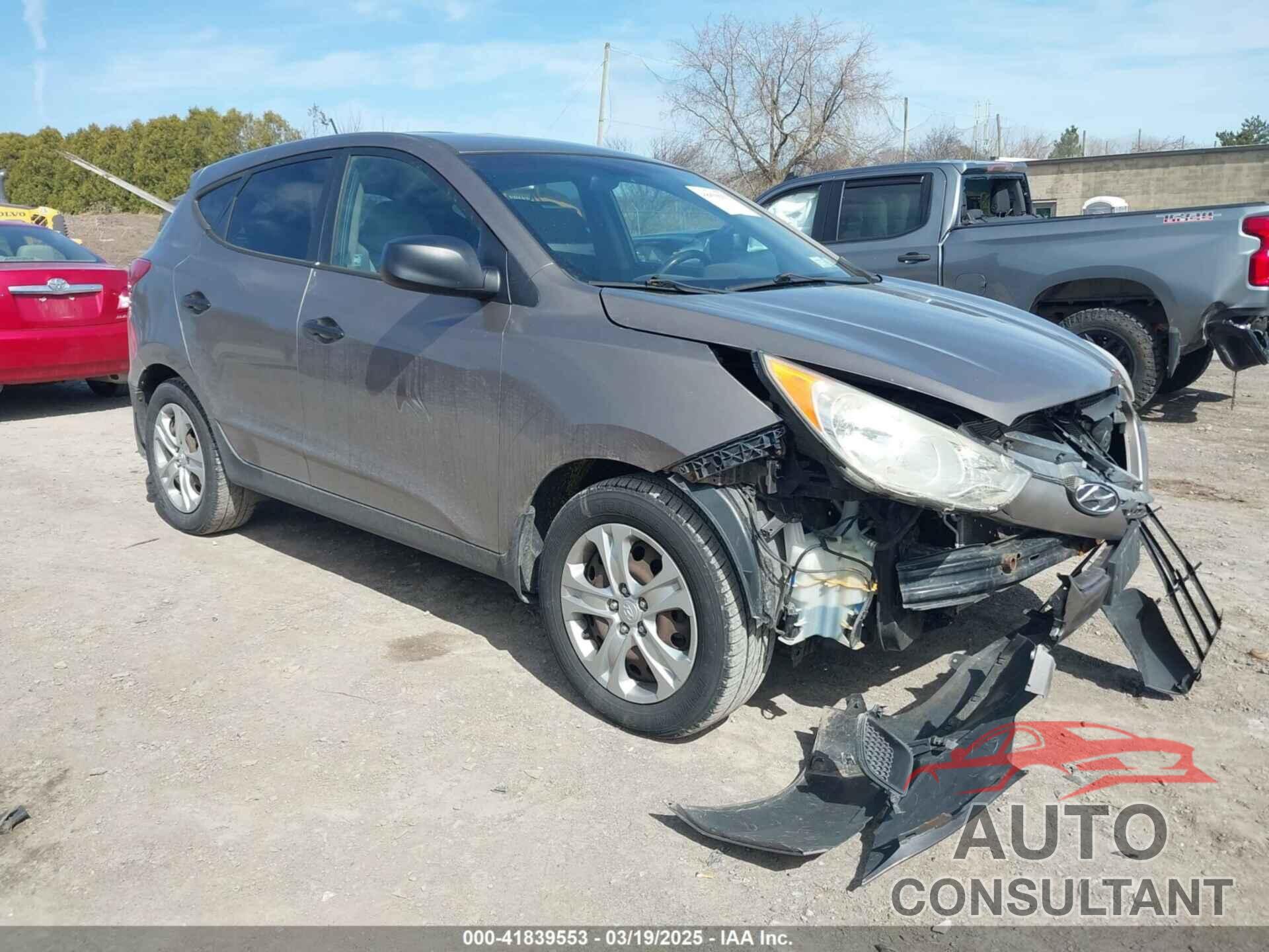 HYUNDAI TUCSON 2012 - KM8JT3AB4CU507358