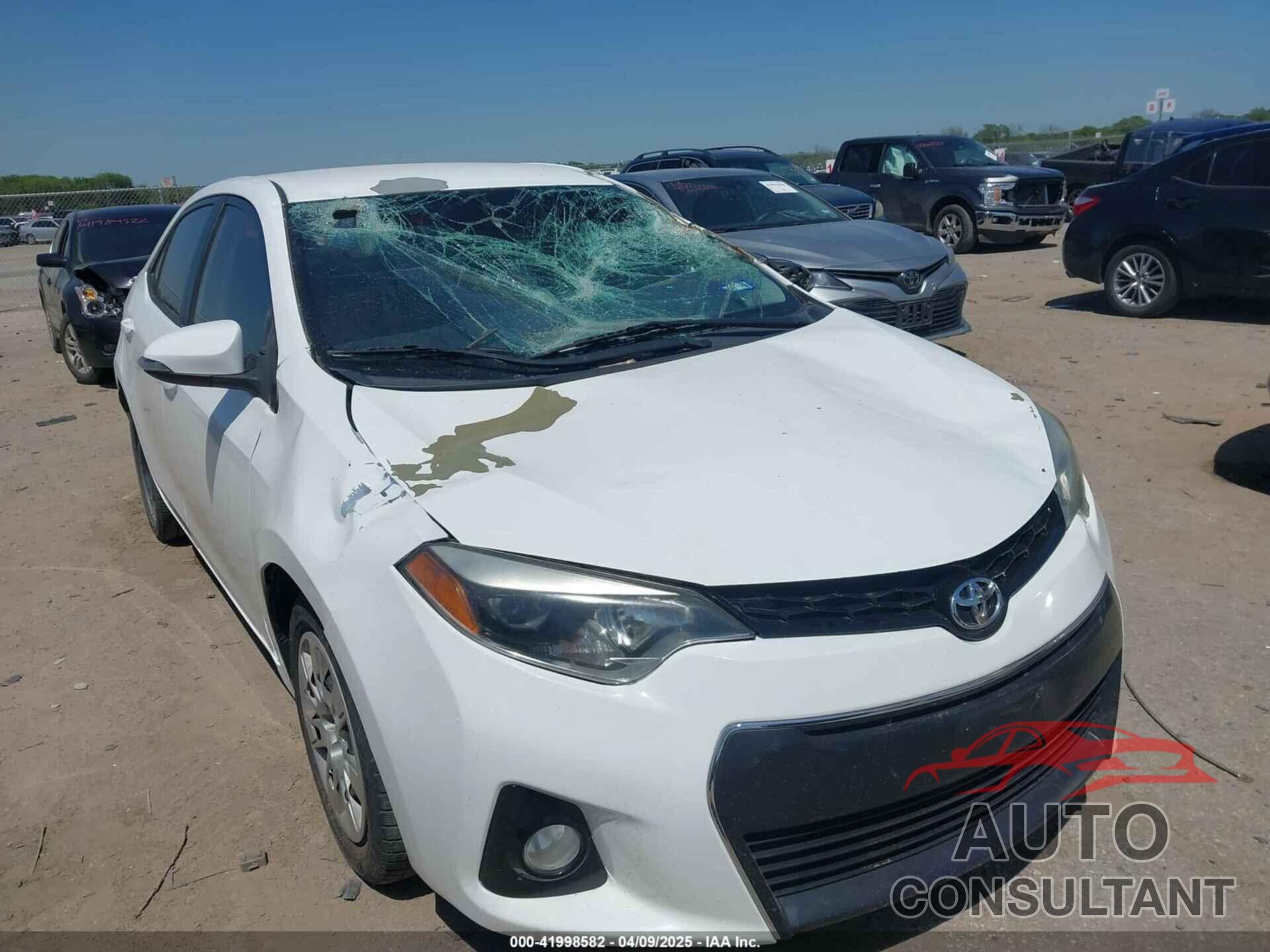 TOYOTA COROLLA 2015 - 5YFBURHE1FP317236
