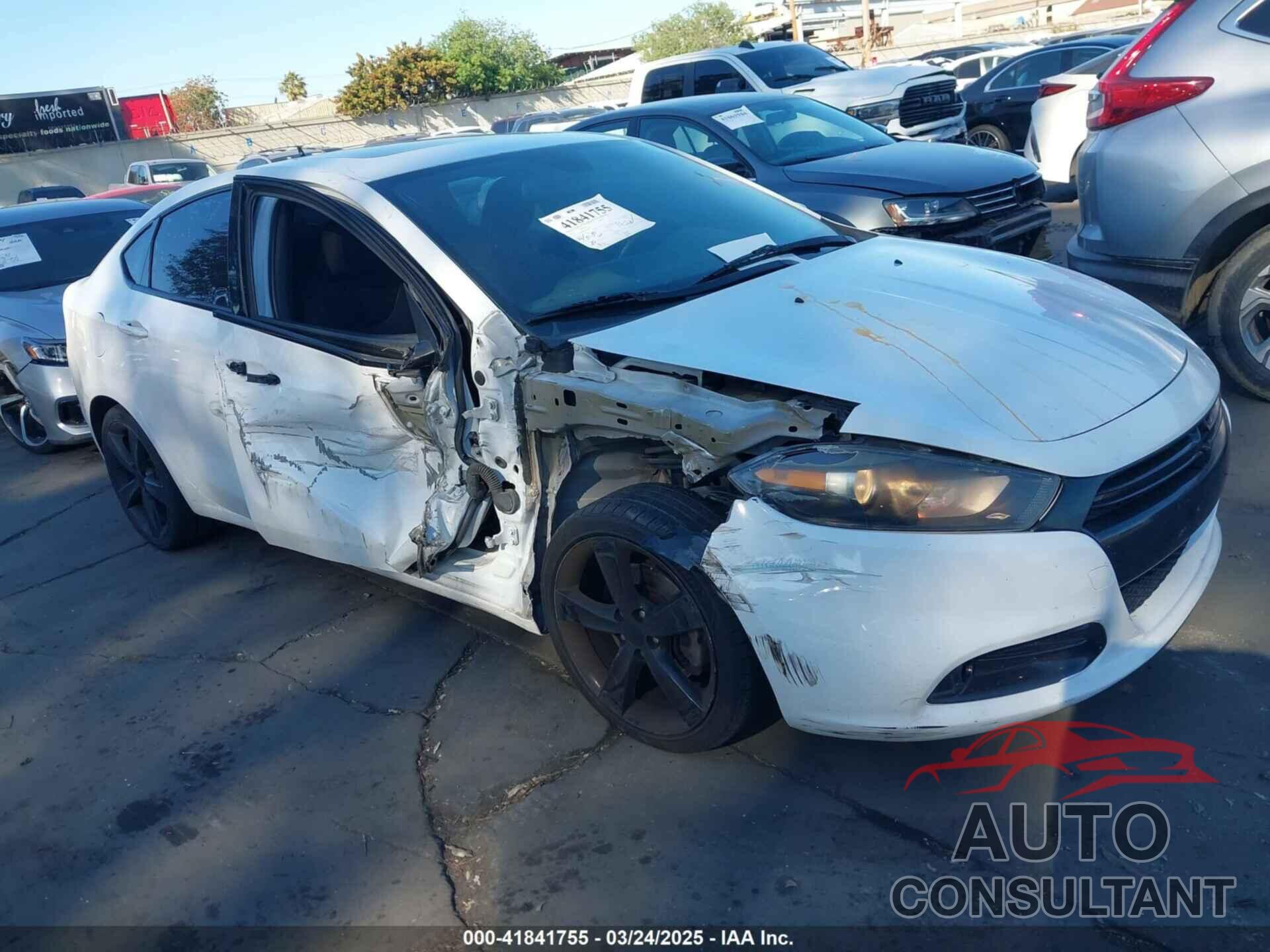 DODGE DART 2016 - 1C3CDFBB7GD516138