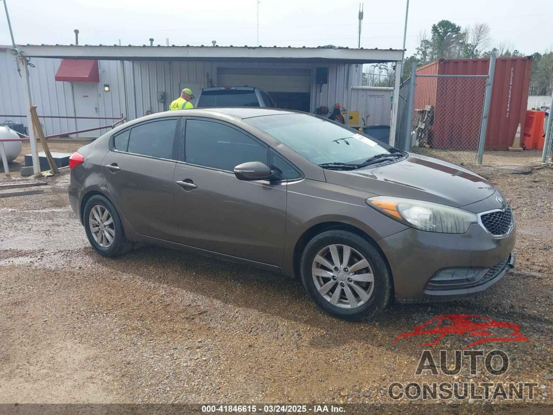 KIA FORTE 2014 - KNAFX4A61E5200795