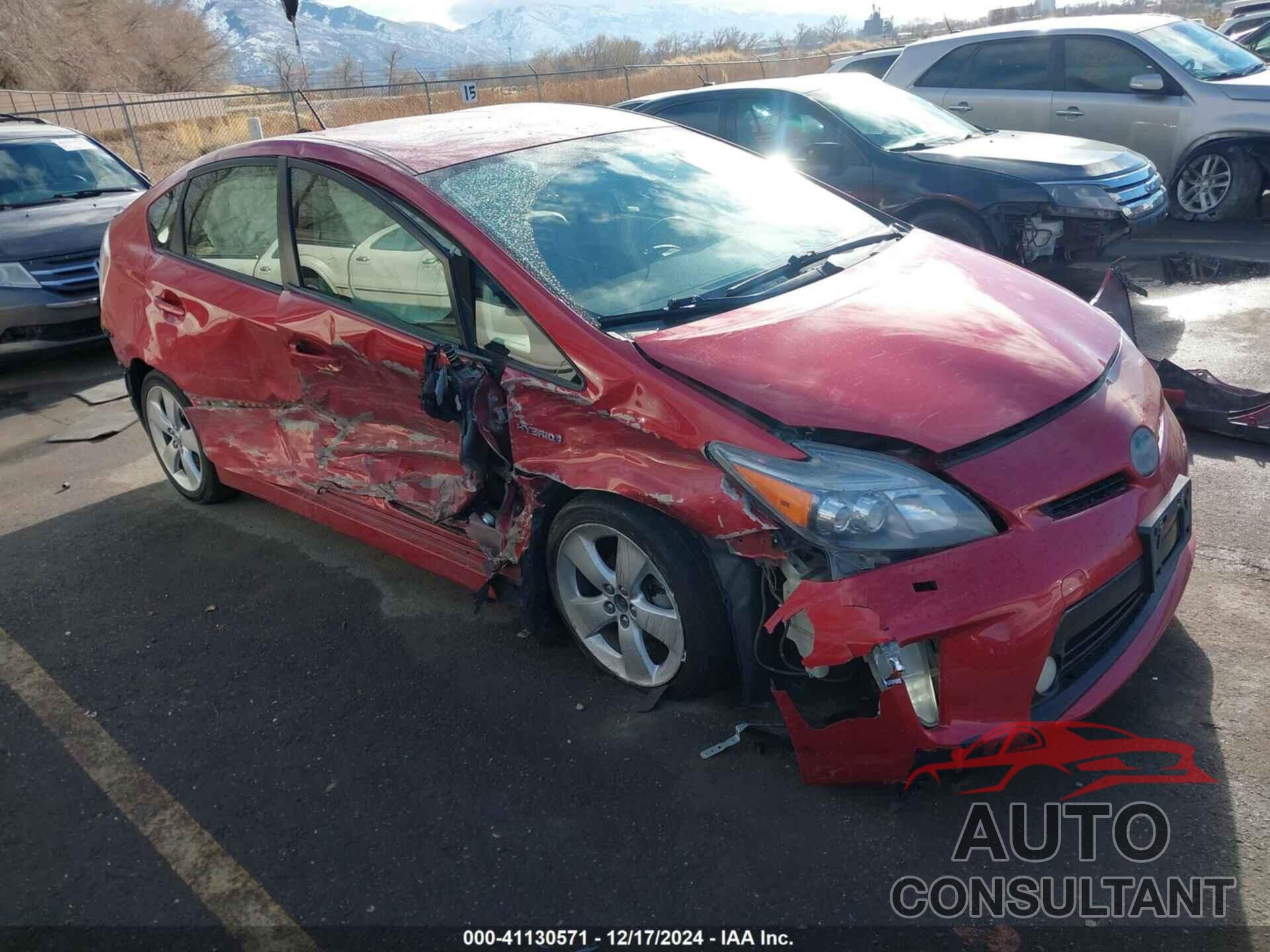 TOYOTA PRIUS 2012 - JTDKN3DUXC5410157