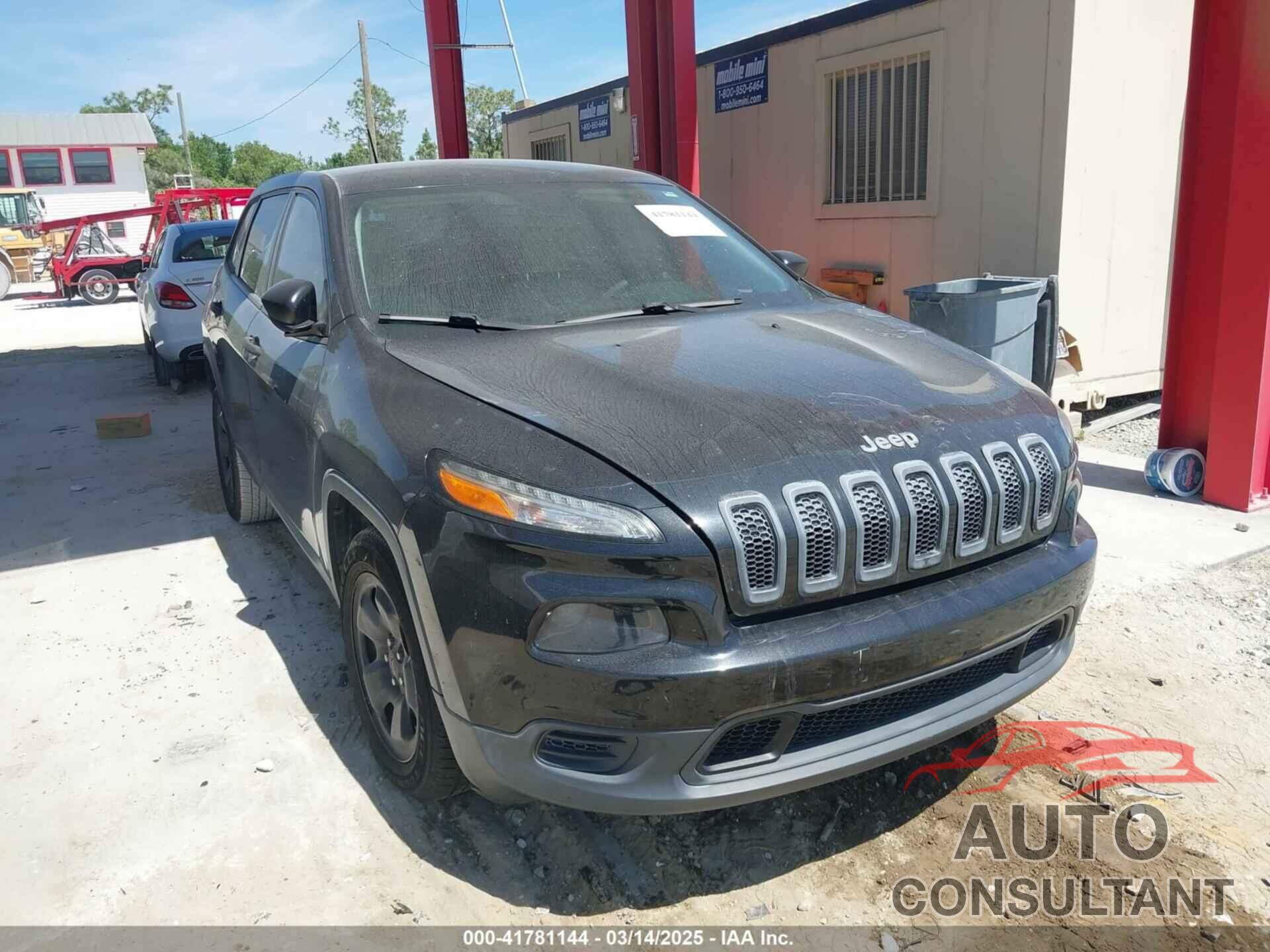 JEEP CHEROKEE 2016 - 1C4PJLAB4GW160774