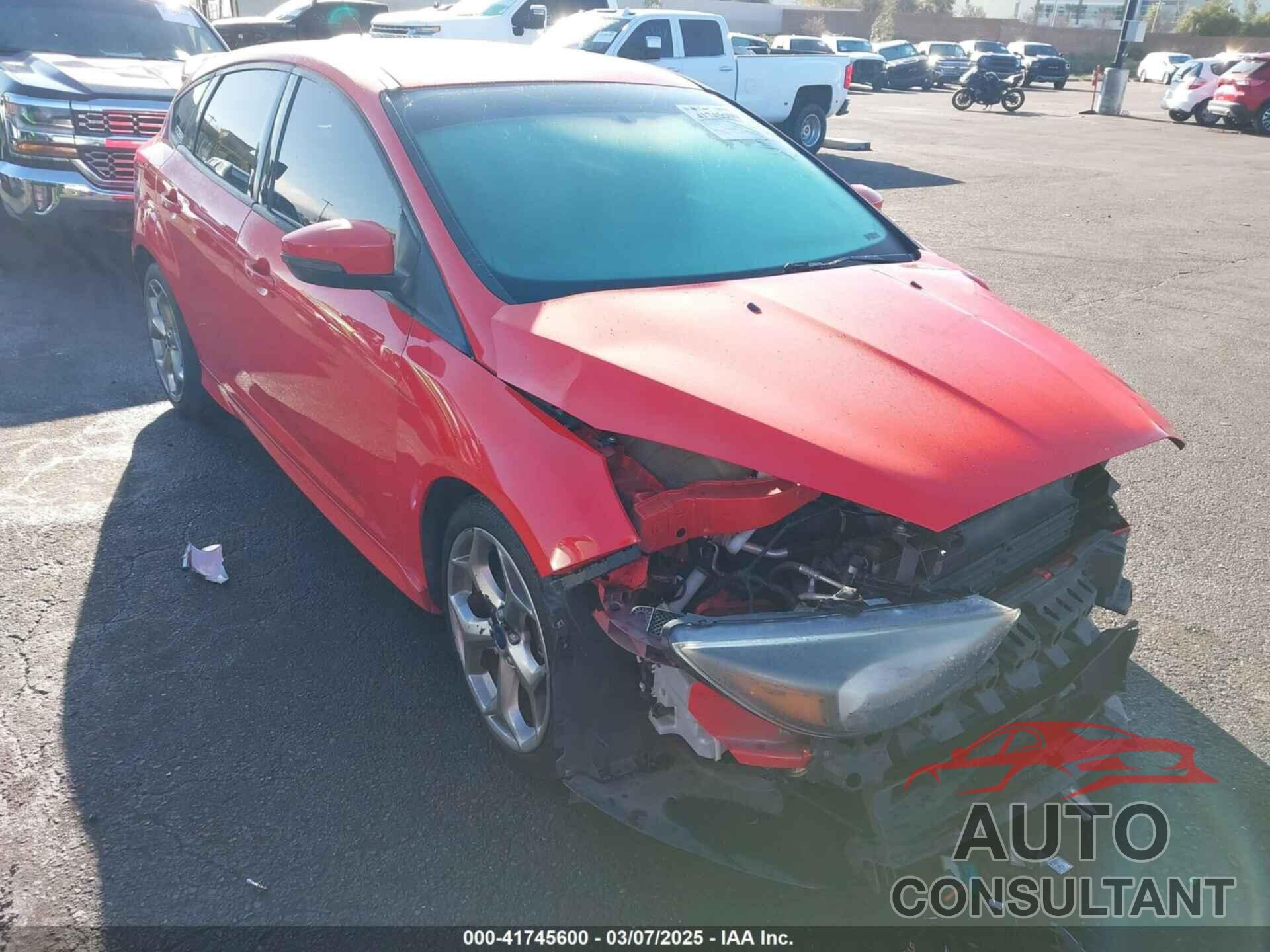 FORD FOCUS ST 2016 - 1FADP3L97GL261309