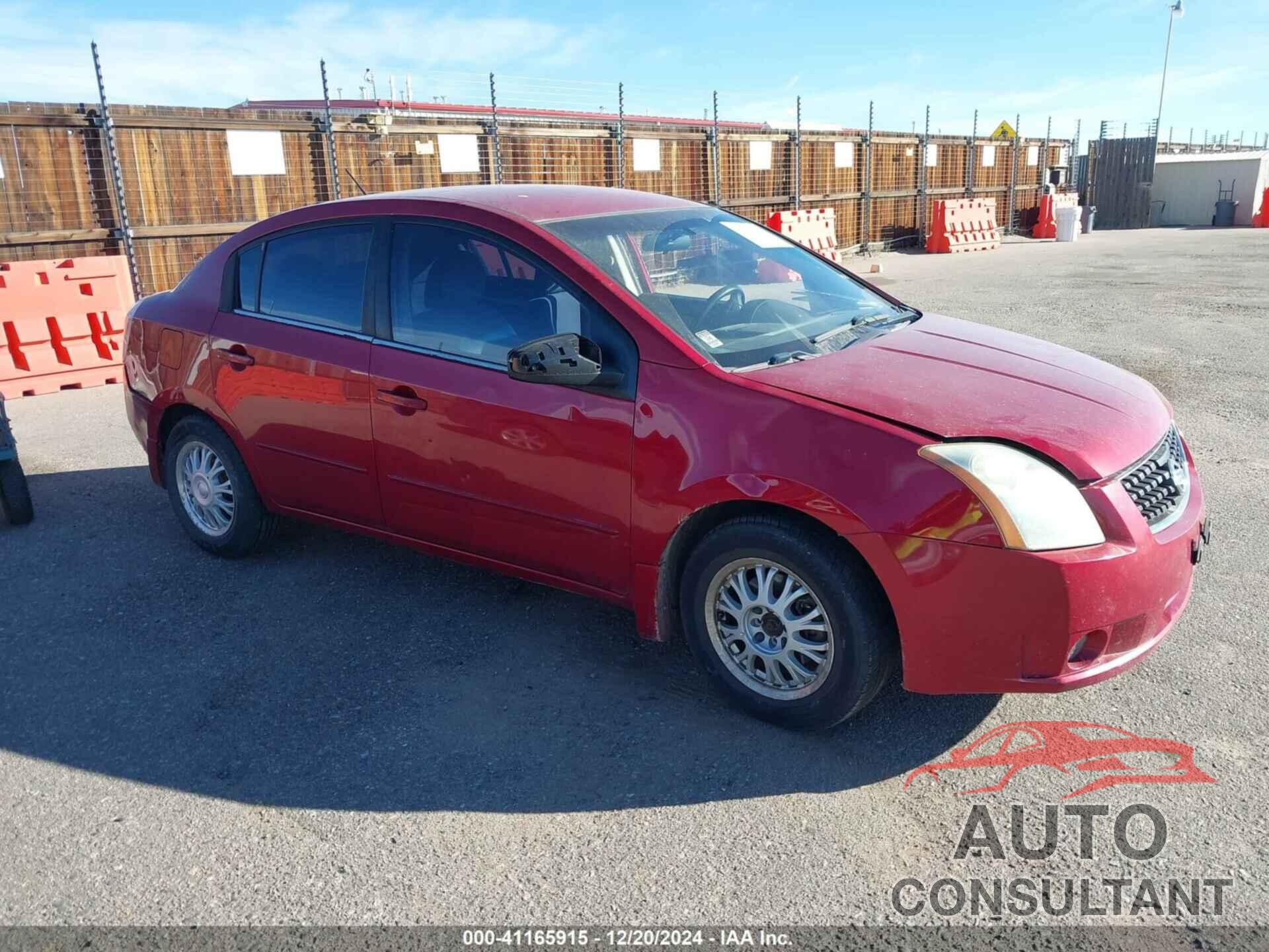 NISSAN SENTRA 2009 - 3N1AB61E99L663677