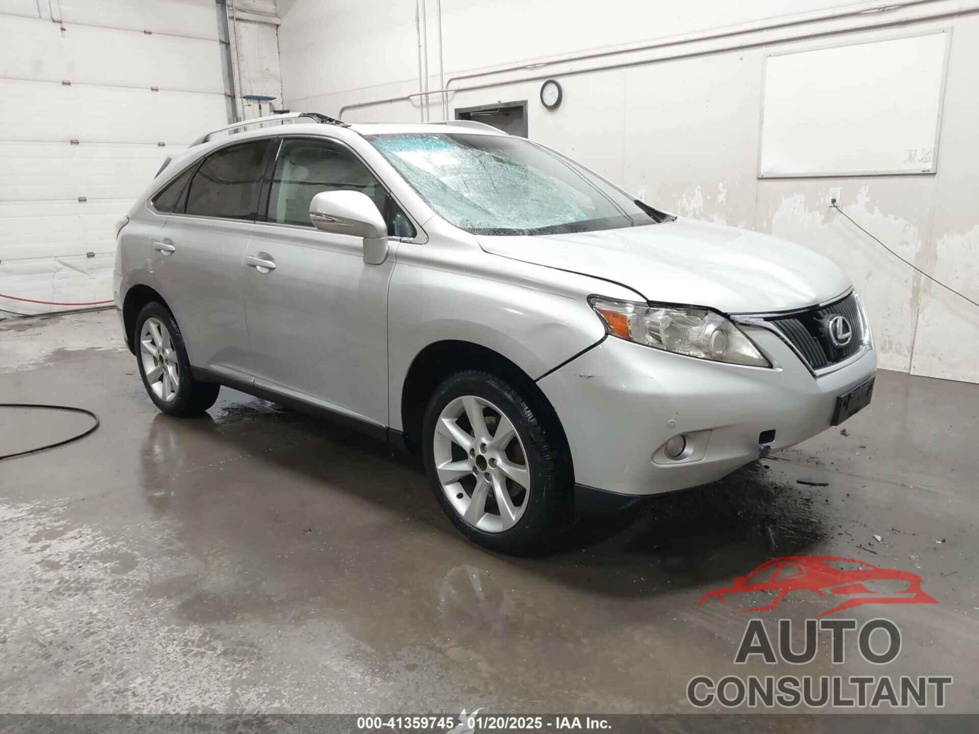 LEXUS RX 350 2010 - 2T2BK1BA6AC036065