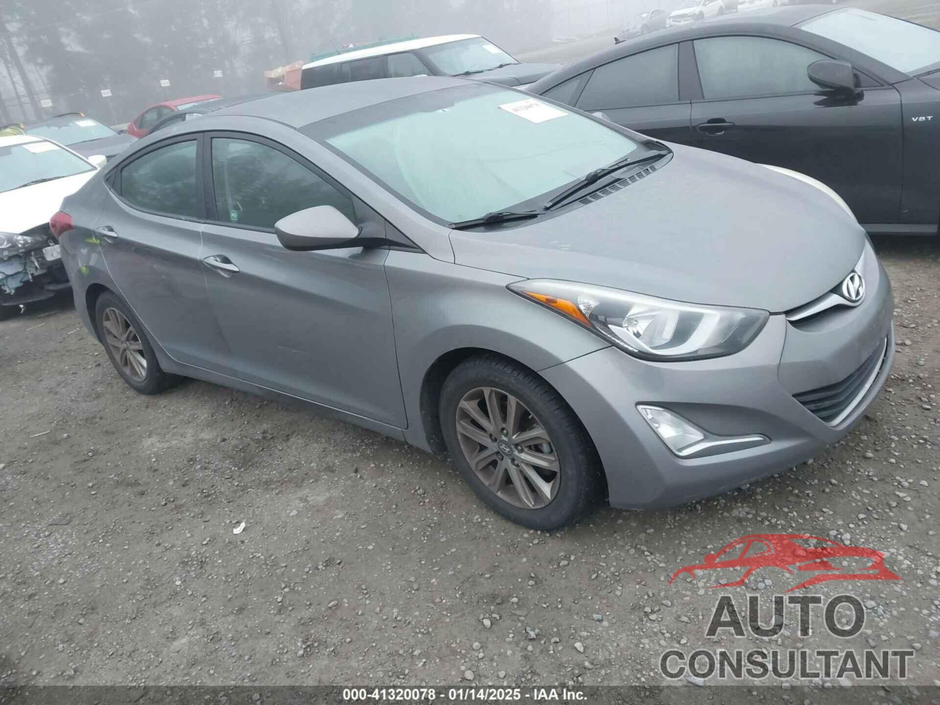 HYUNDAI ELANTRA 2014 - 5NPDH4AE7EH491463