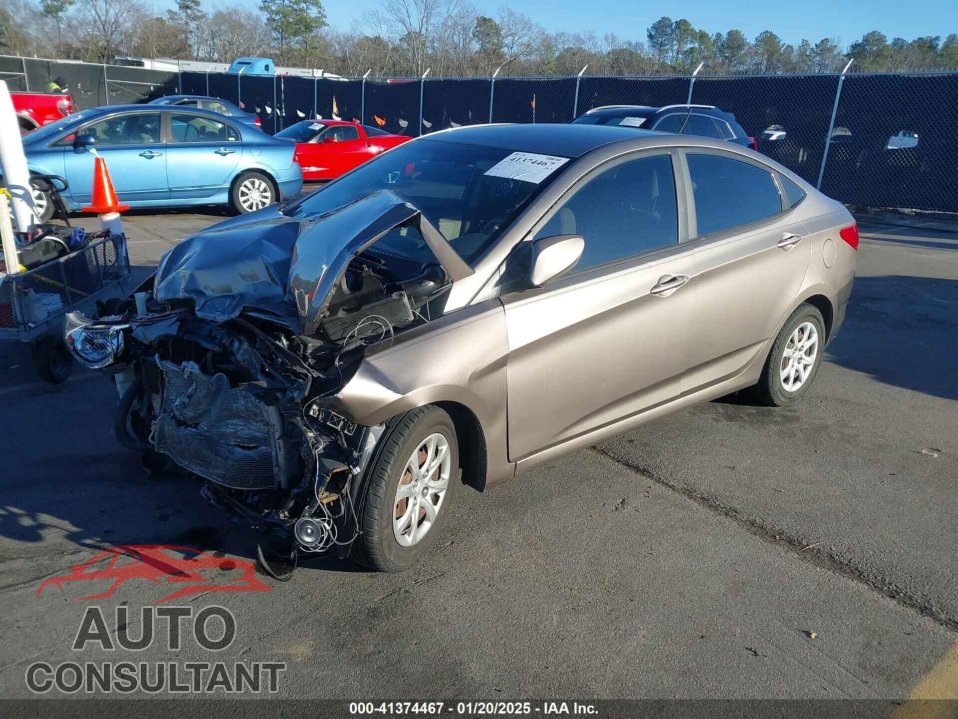 HYUNDAI ACCENT 2013 - KMHCT4AE8DU488730