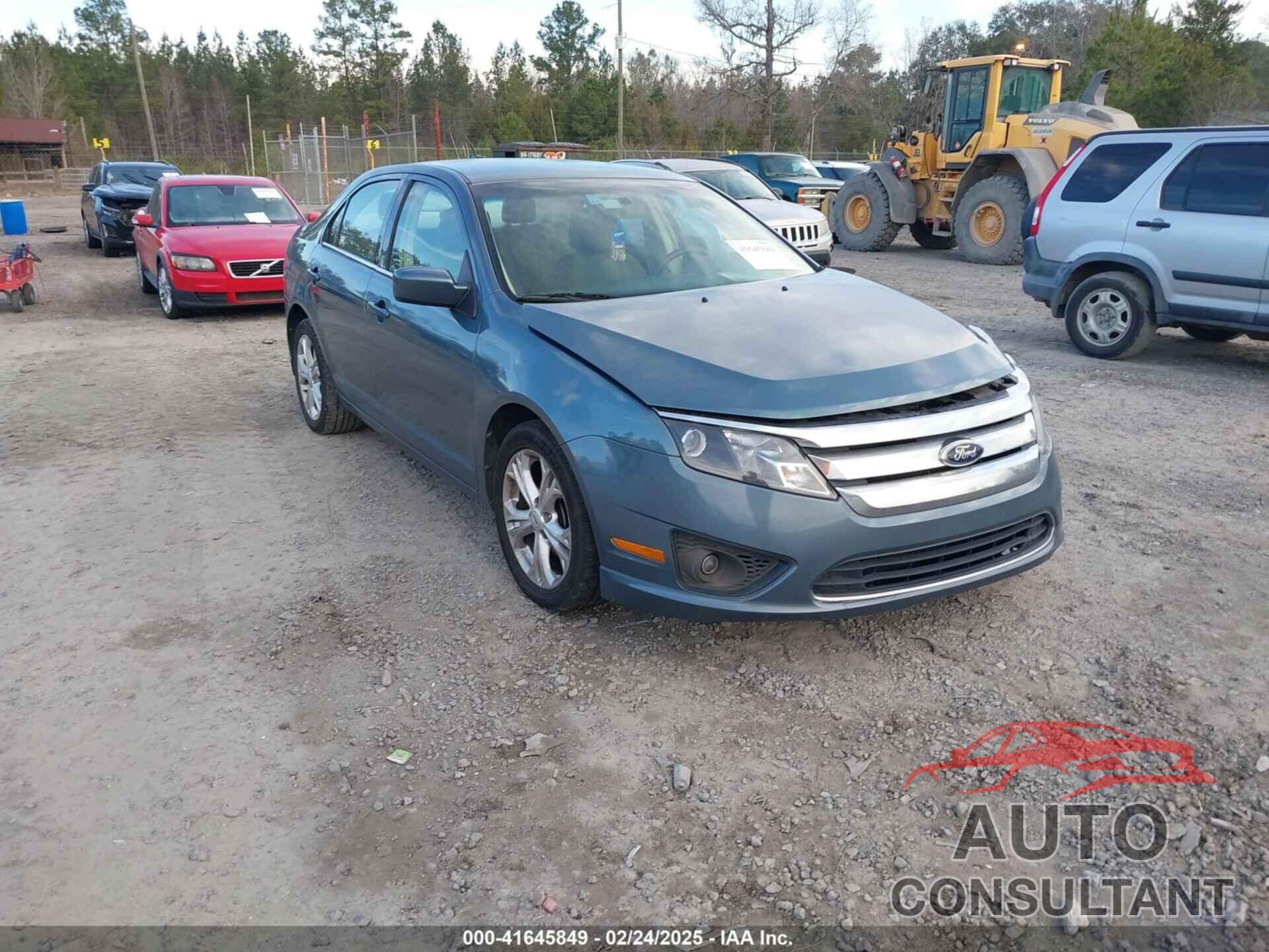 FORD FUSION 2012 - 3FAHP0HA4CR284562