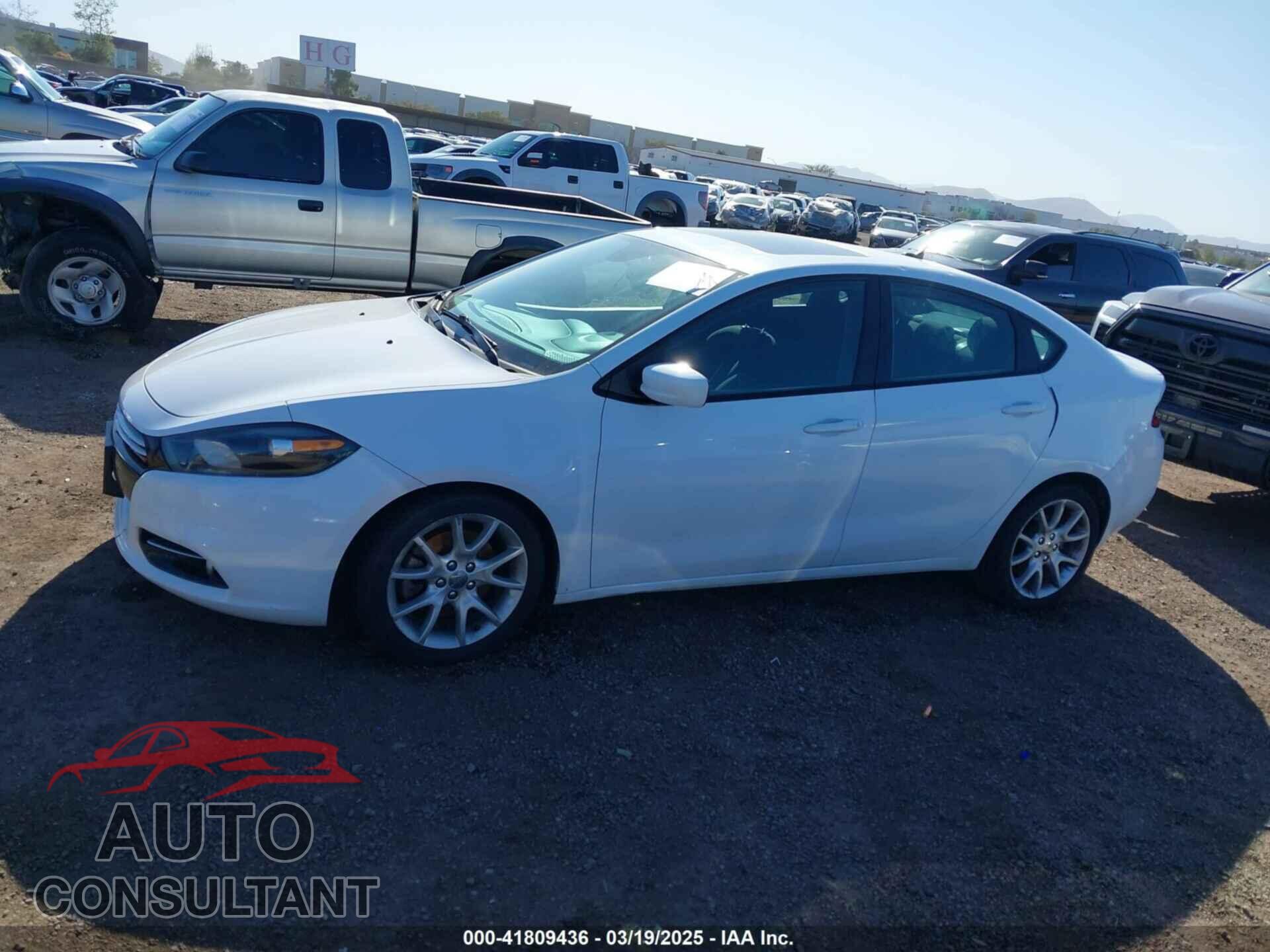DODGE DART 2013 - 1C3CDFBA2DD268111