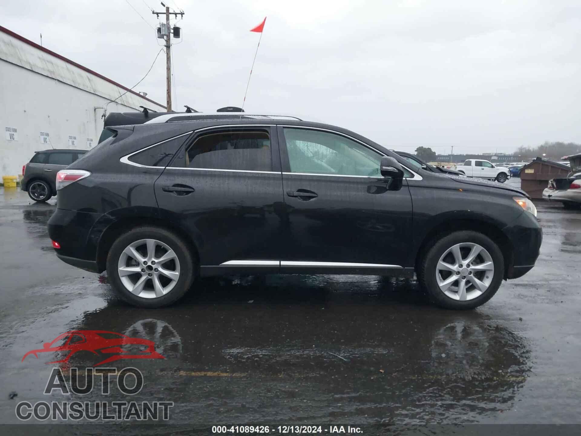 LEXUS RX 350 2011 - 2T2BK1BA2BC107103