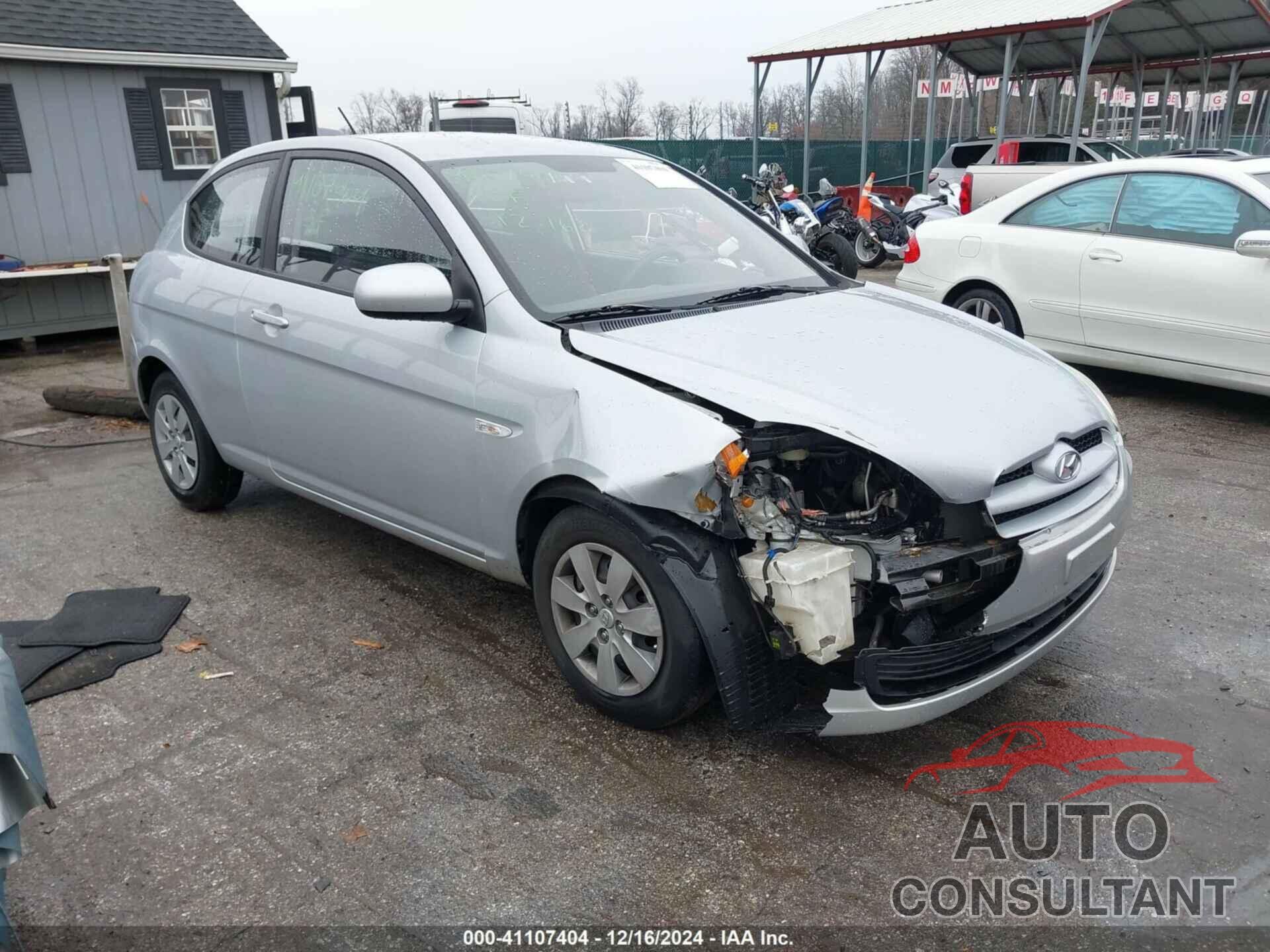 HYUNDAI ACCENT 2010 - KMHCM3AC5AU153541