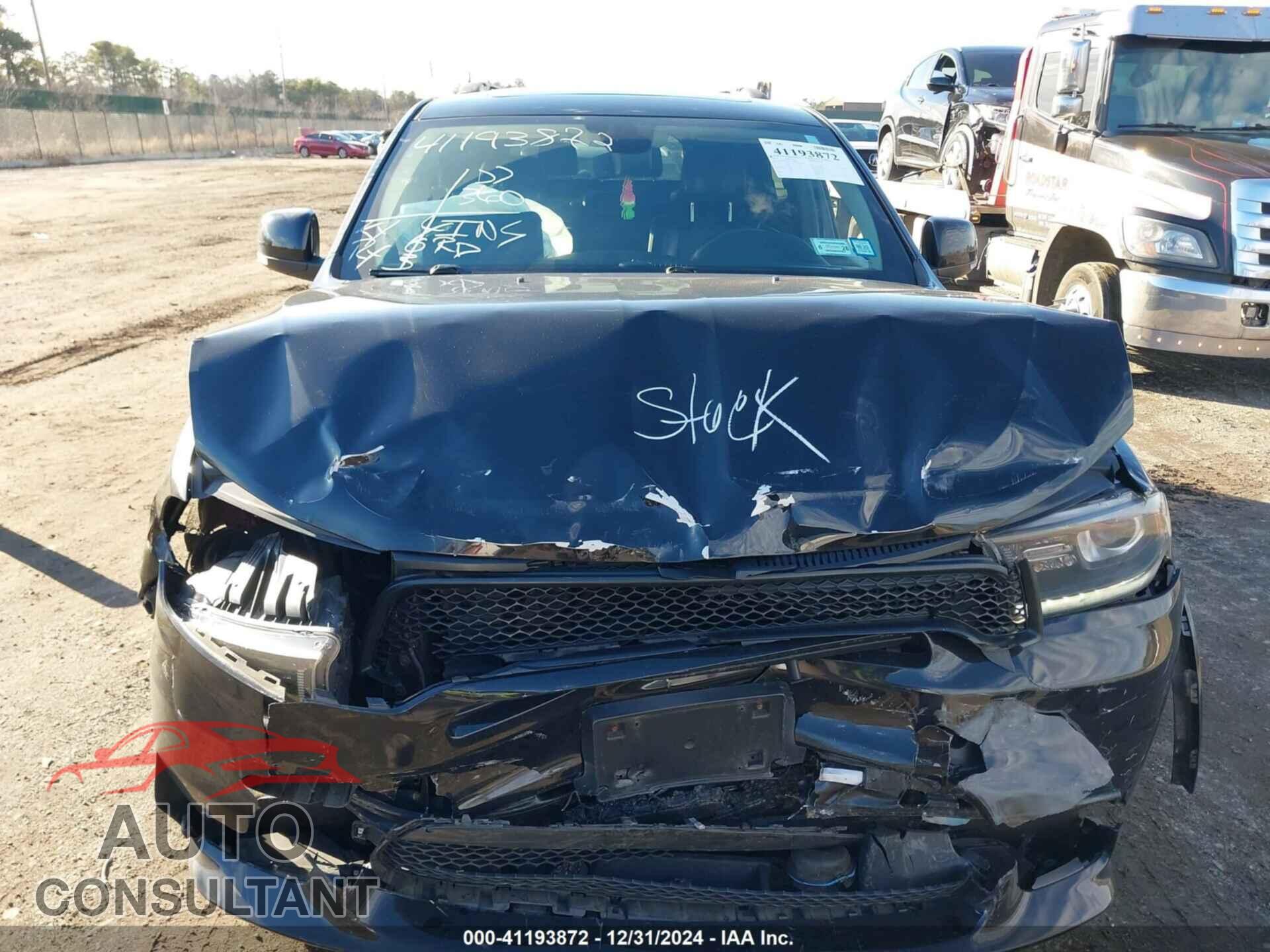 DODGE DURANGO 2019 - 1C4RDJDGXKC560425