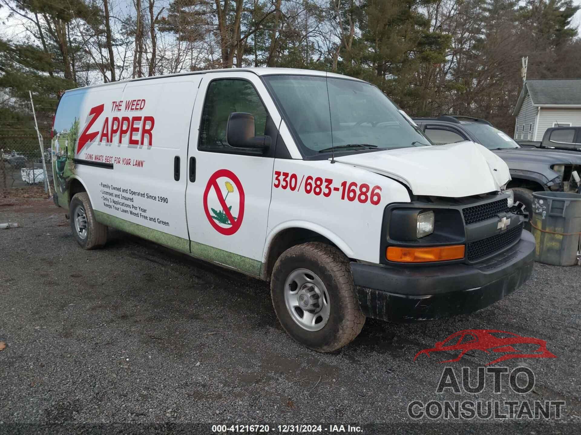 CHEVROLET EXPRESS G3500 2009 - 1GCHG39K591153727