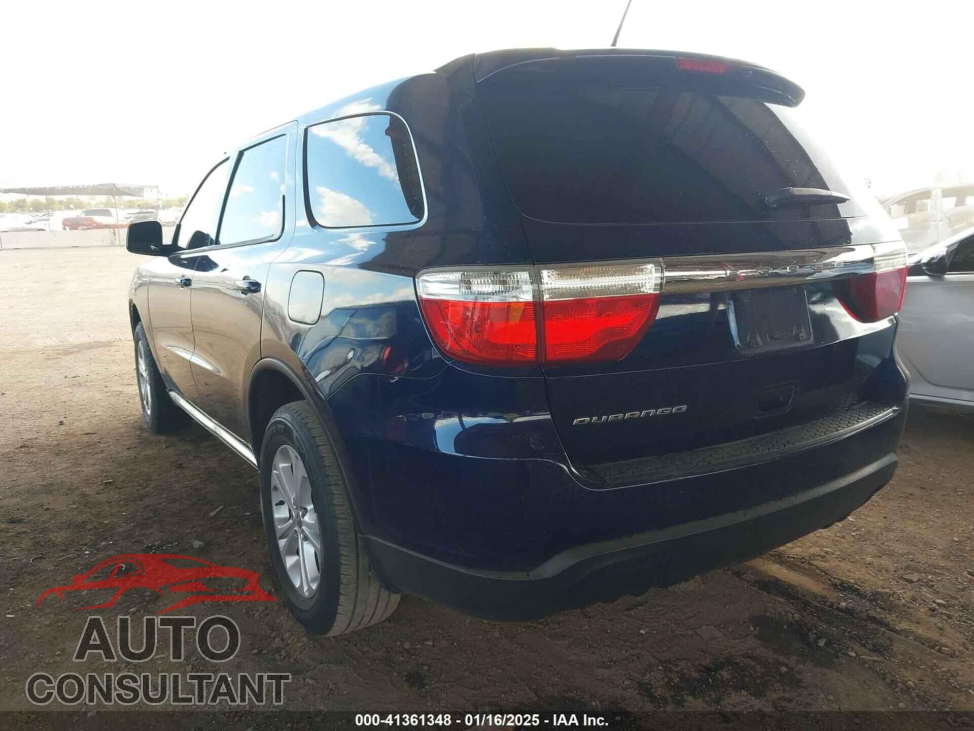 DODGE DURANGO 2012 - 1C4RDHAG9CC266500