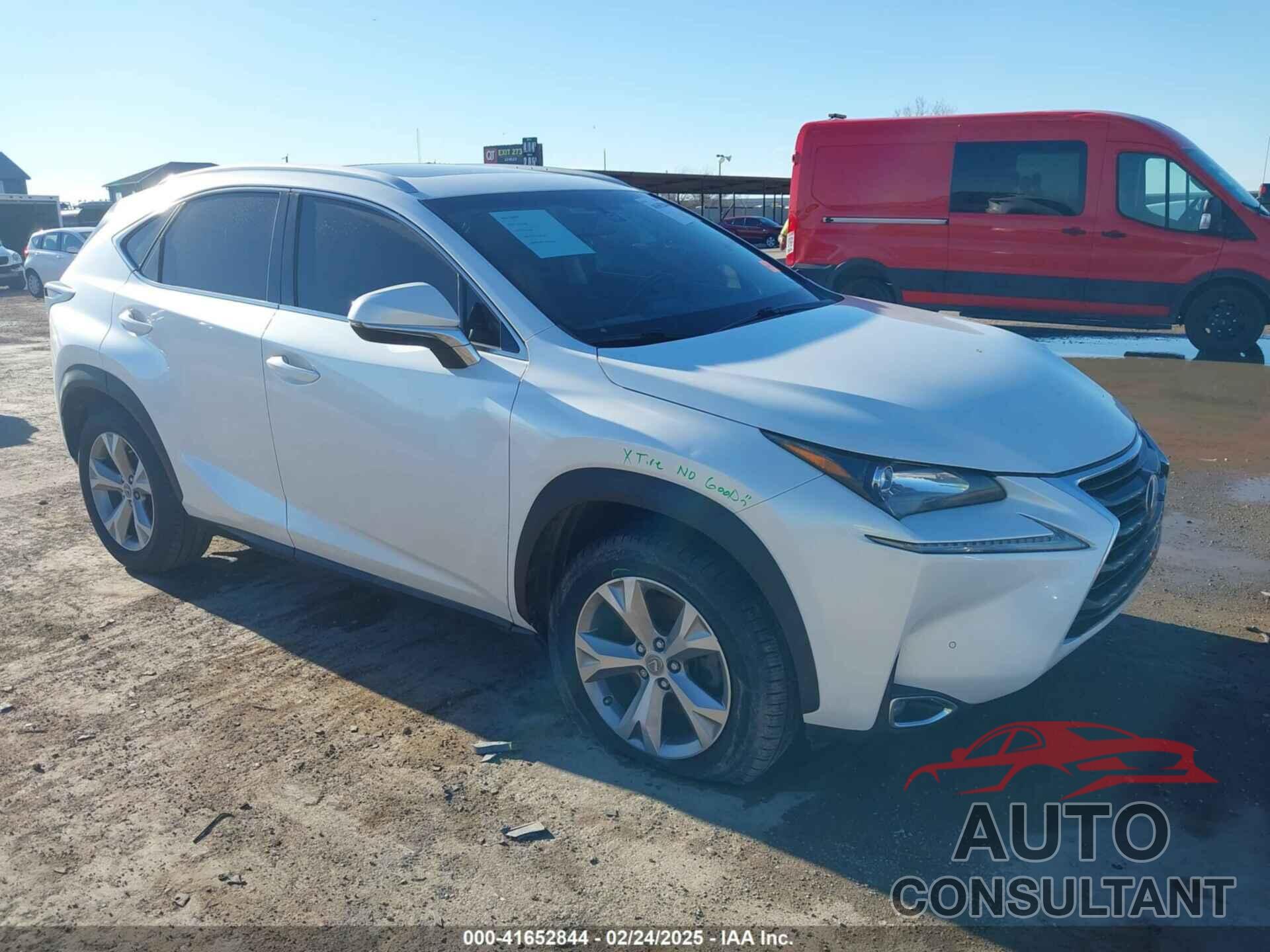LEXUS NX 200T 2017 - JTJYARBZ6H2052990