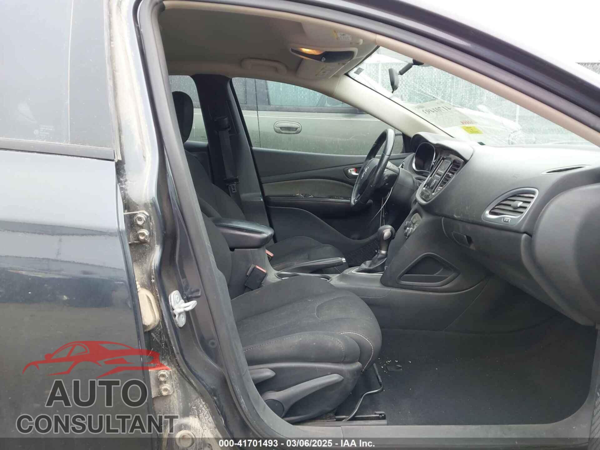 DODGE DART 2013 - 1C3CDFBA2DD270604