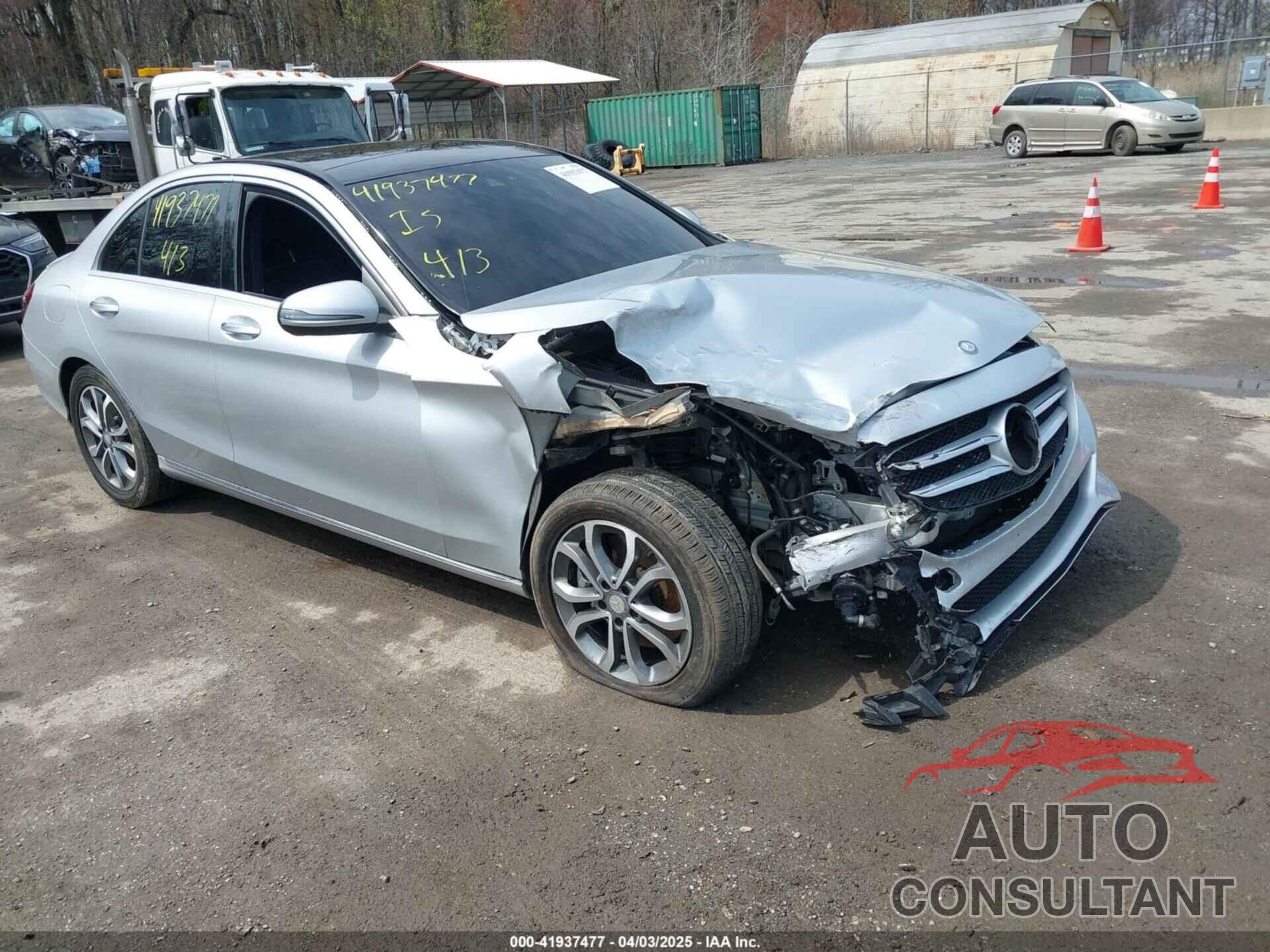 MERCEDES-BENZ C 300 2016 - WDDWF4KB4GR143690