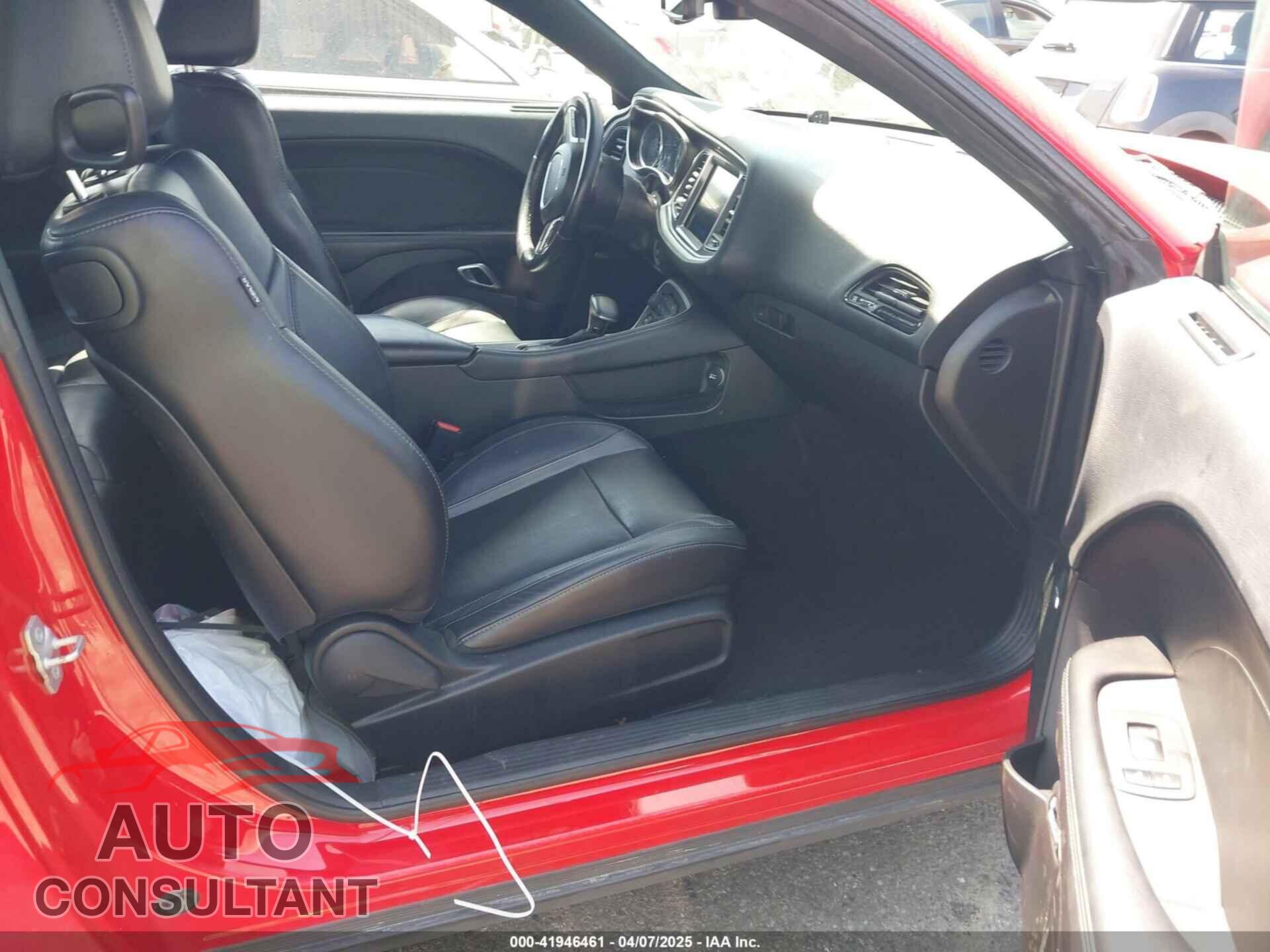 DODGE CHALLENGER 2019 - 2C3CDZAG1KH652565