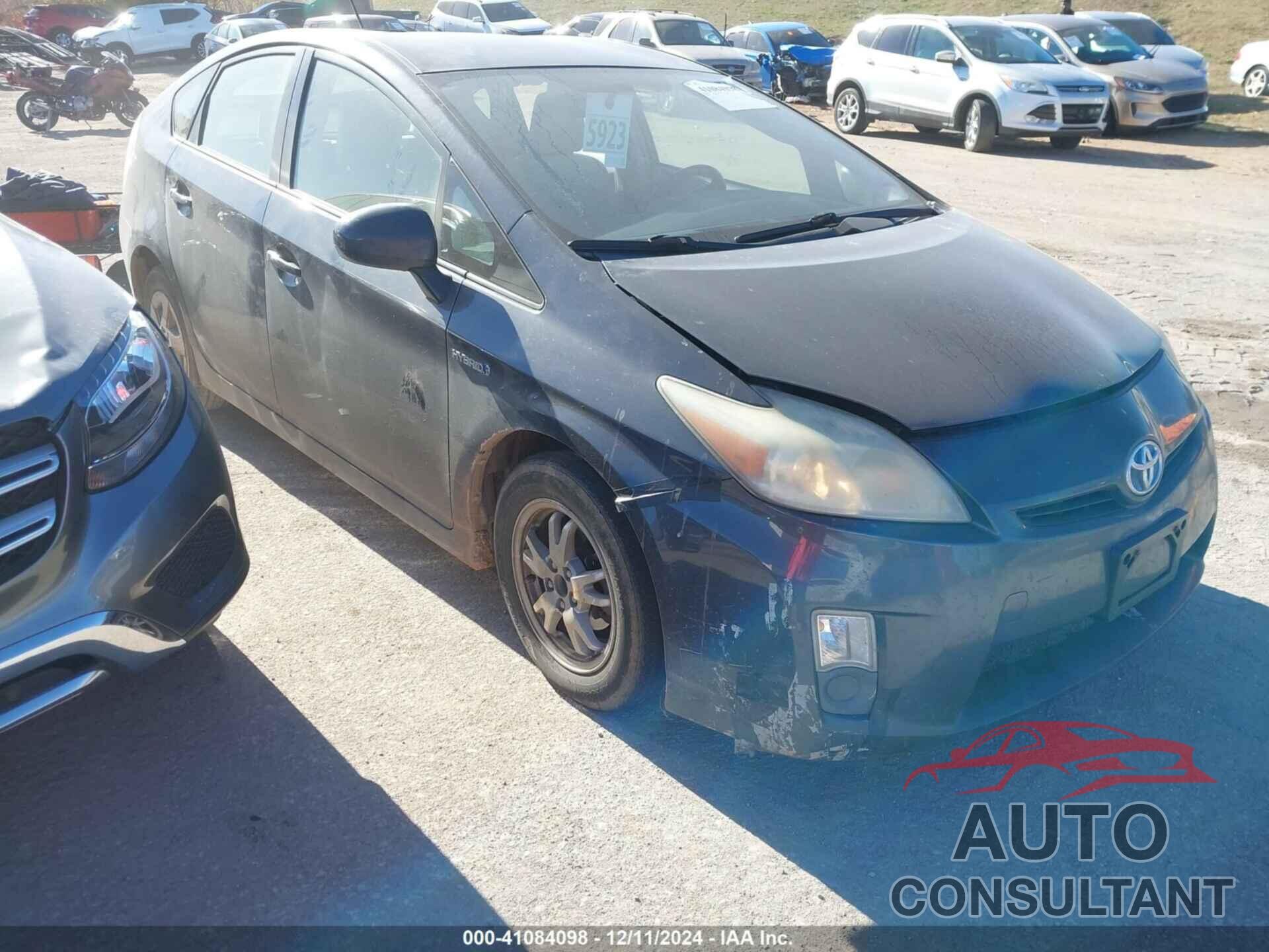 TOYOTA PRIUS 2011 - JTDKN3DU9B1467035